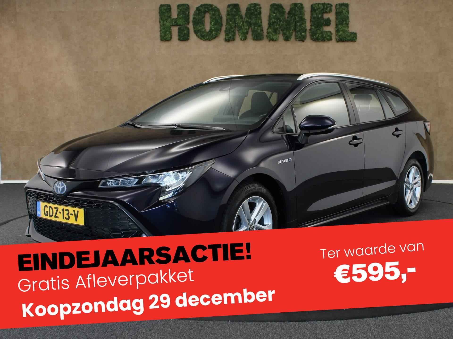 Toyota Corolla Touring Sports 1.8 Hybrid Business - AUTOMATISCHE AIRCO - APPLE CARPLAY / ANDROID AUTO - ACHTERRUITRIJCAMERA - ADAPTIEVE CRUISECONTROL (MET STUURHULP) - MULTIMEDIA VOORBEREIDING - VERKEERSBORD DETECTIE - 1/34