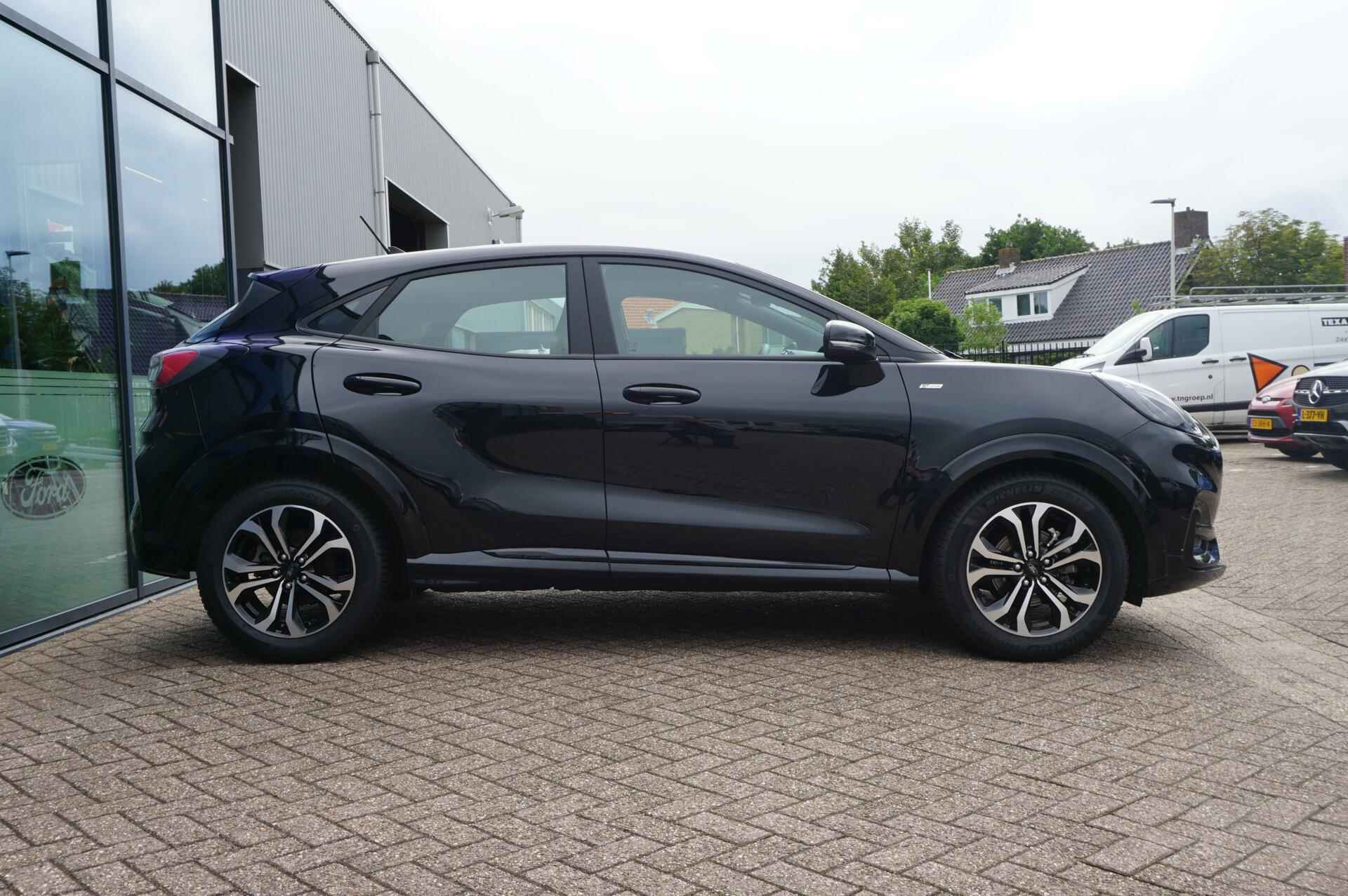 Ford Puma 1.0 EcoBoost Hybrid ST-Line 125PK Automaat Winterpack Climate Navi Cruise Control Parkeersensoren Achter Full LED *Sportief* - 5/32