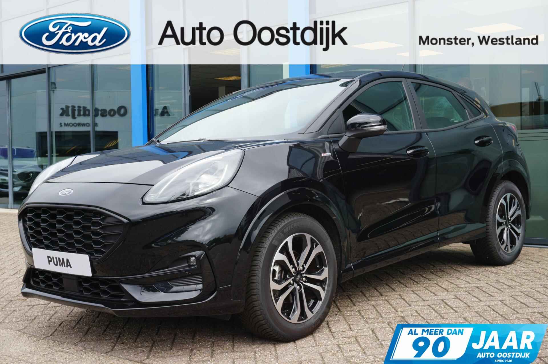 Ford Puma 1.0 EcoBoost Hybrid ST-Line 125PK Automaat Winterpack Climate Navi Cruise Control Parkeersensoren Achter Full LED *Sportief* - 1/32