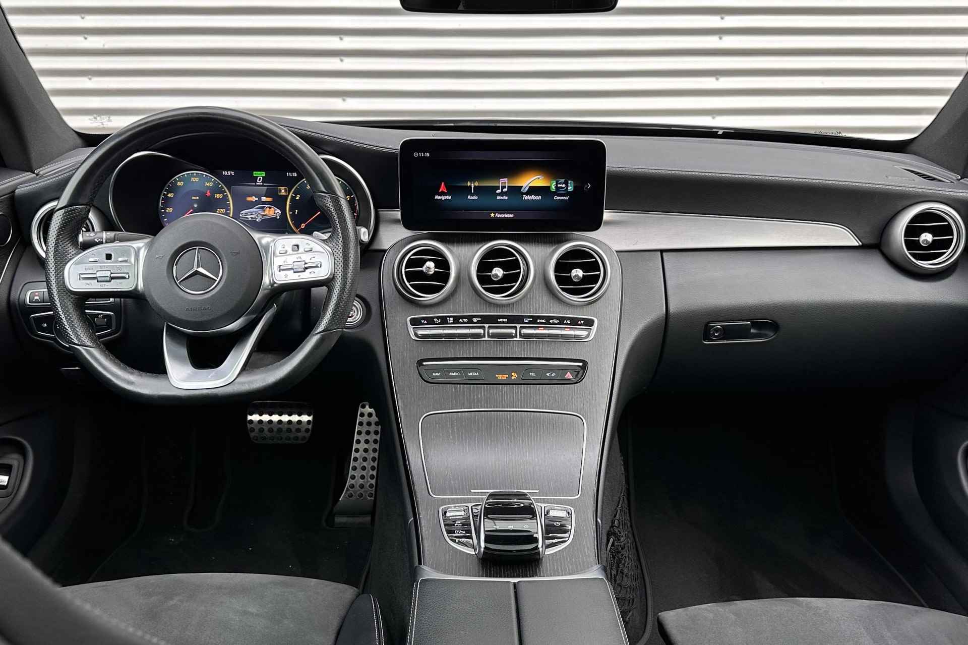 Mercedes-Benz C-klasse C 300 Coupé Automaat AMG Line | Nightpakket | Panoramadak | Multibeam LED | Advanced Sound System | Sfeerverlichting | 360° Camera | Stoelverwarming - 9/31