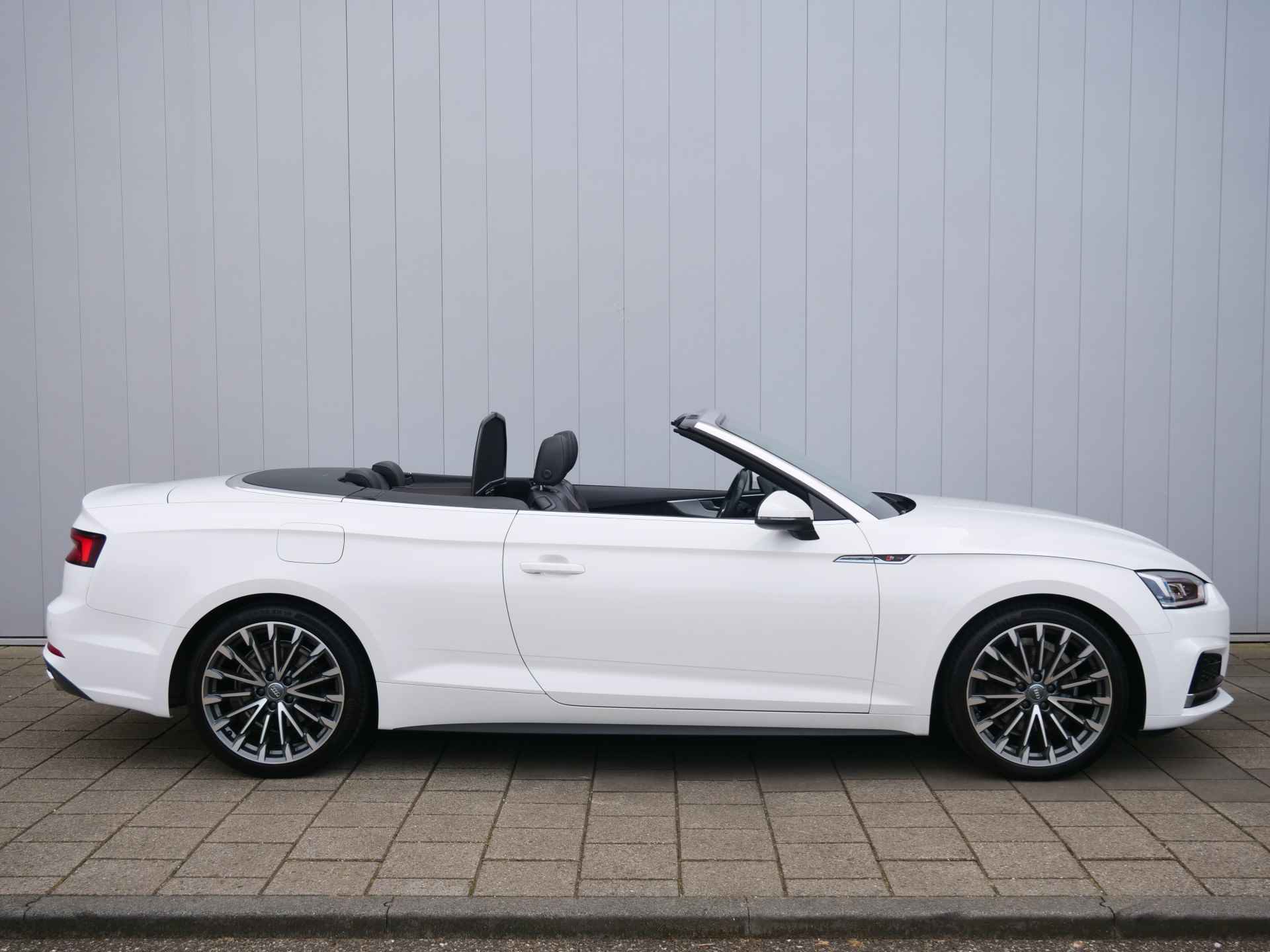 Audi A5 Cabriolet 2.0 TFSI MHEV 191pk Design Pro Line Plus S-Line Automaat Windscherm / Keyless / Navigatie - 12/44