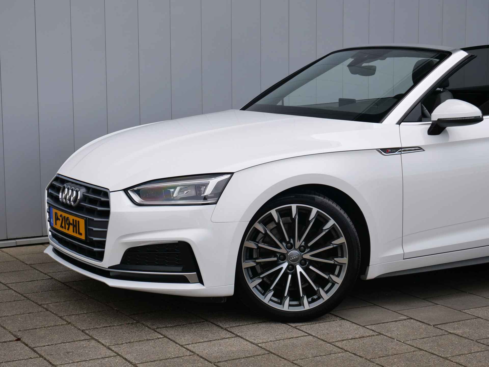 Audi A5 Cabriolet 2.0 TFSI MHEV 191pk Design Pro Line Plus S-Line Automaat Windscherm / Keyless / Navigatie - 21/44