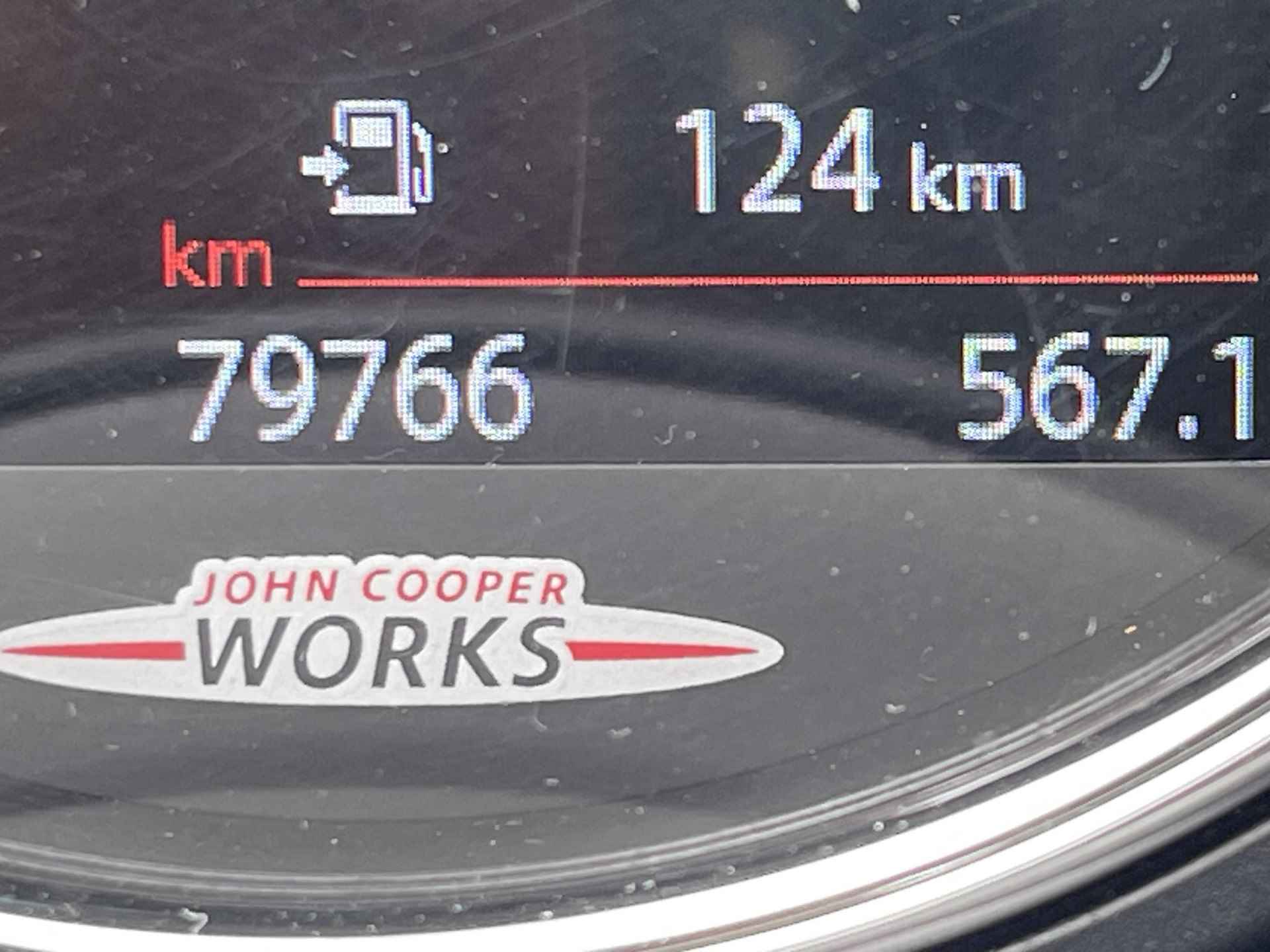 Mini Cabrio 2.0 John Cooper Works Chili I Autom.I incl. € 850,00 AFL.KOSTEN + BOVAG GARANTIE - 15/41