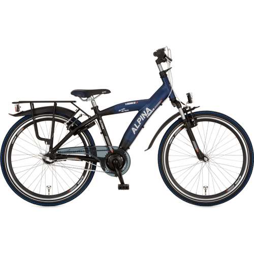 ALPINA Fiets Alpina Yabber J24 JONGENS Sporty Blue Matt - Jet Black M 36cm 2021