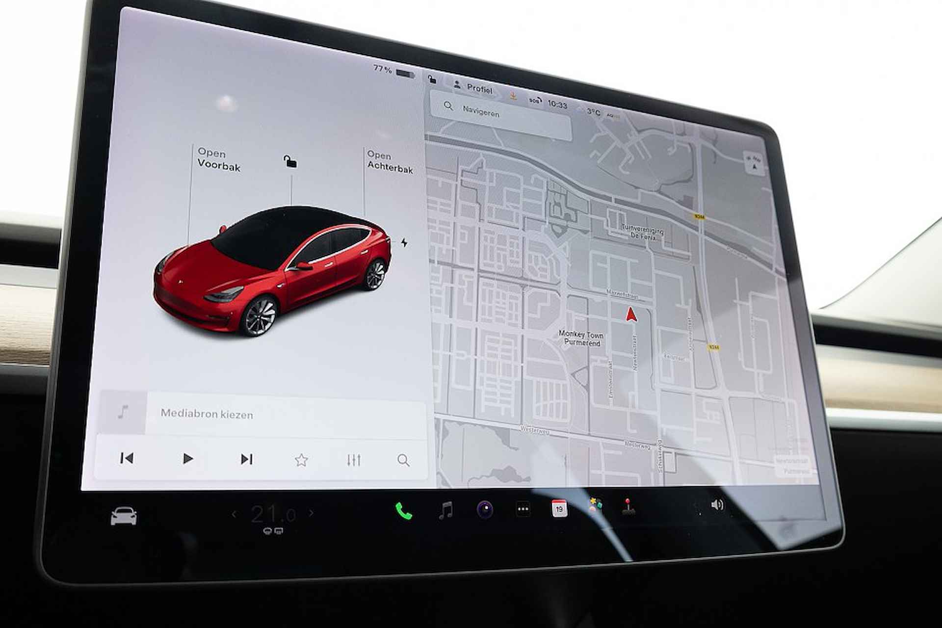 Tesla Model 3 Long Range AWD 75 kWh | Trekhaak | LEDER | PANORAMADAK ✅ 1e Eigenaar . - 13/23