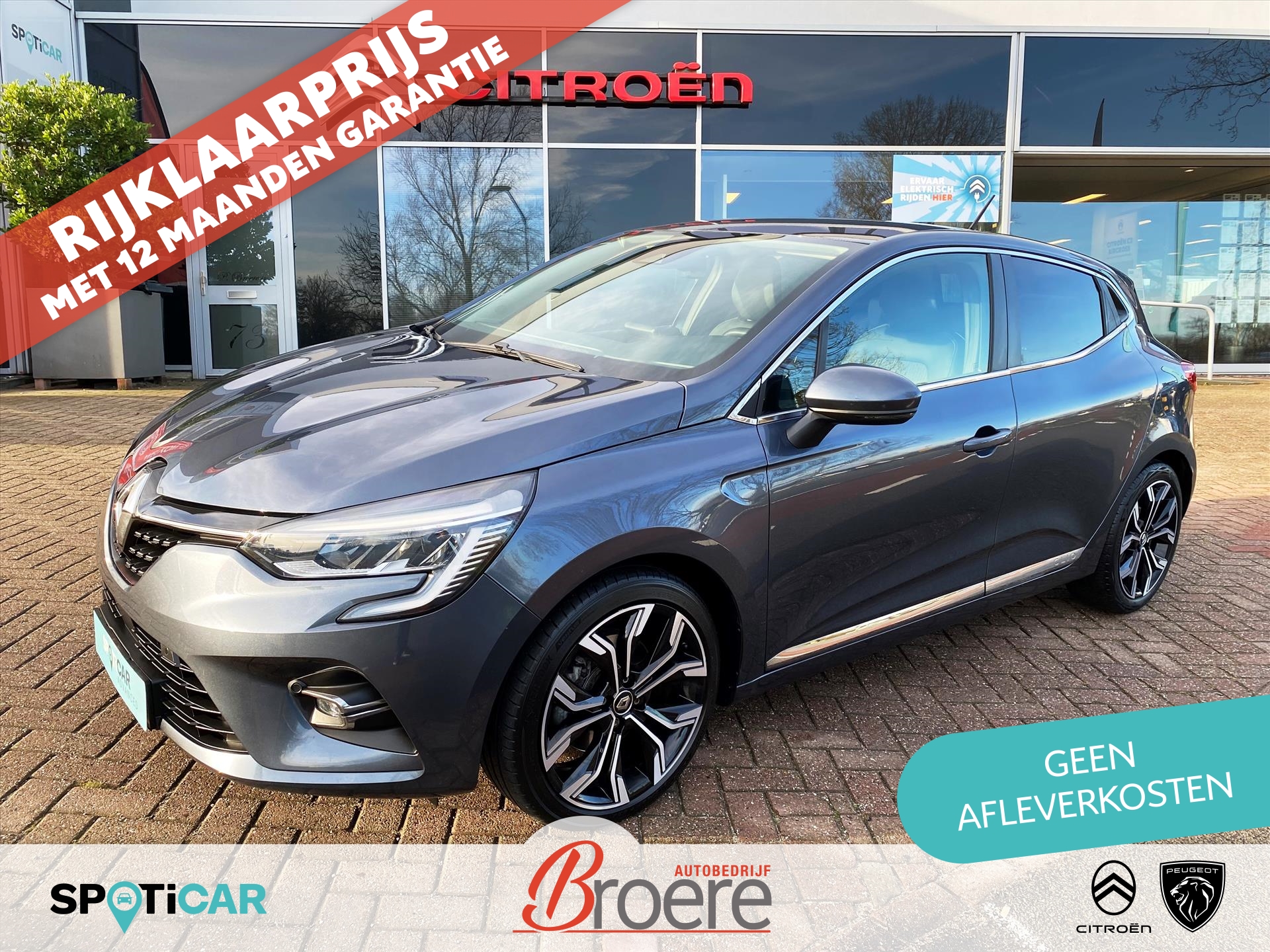 RENAULT Clio 1.3 TCe 130pk Automaat EDC GPF Intens | camera, pdc voor en achter, navigatie, keyless, 17 inch velgen, dab, climate, cruise, licht- en regen sensor