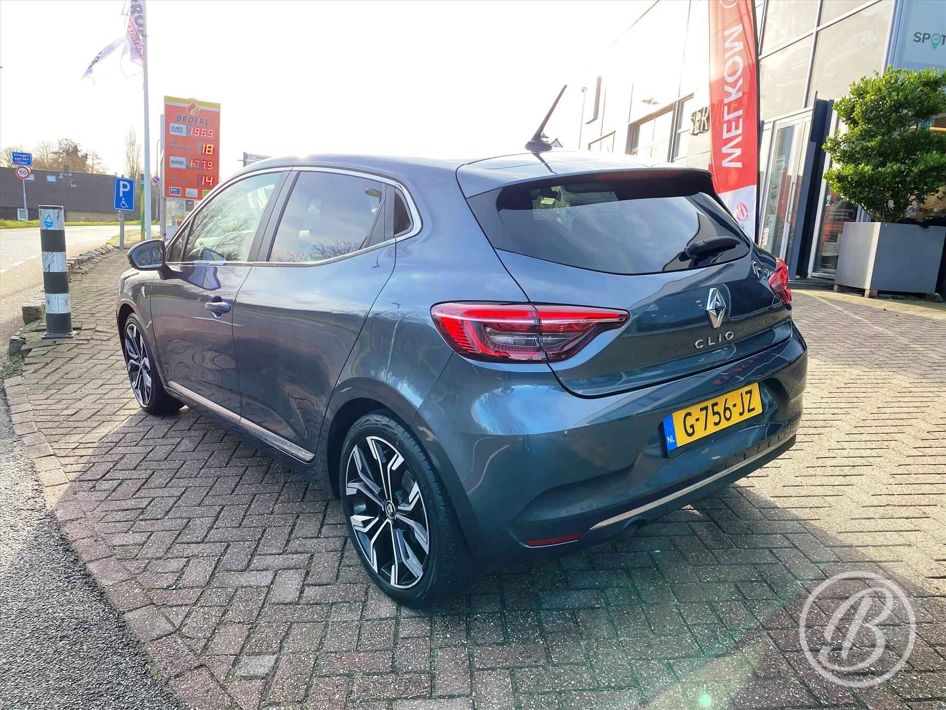 RENAULT Clio 1.3 TCe 130pk Automaat EDC GPF Intens | camera, pdc voor en achter, navigatie, keyless, 17 inch velgen, dab, climate, cruise, licht- en regen sensor - 4/53