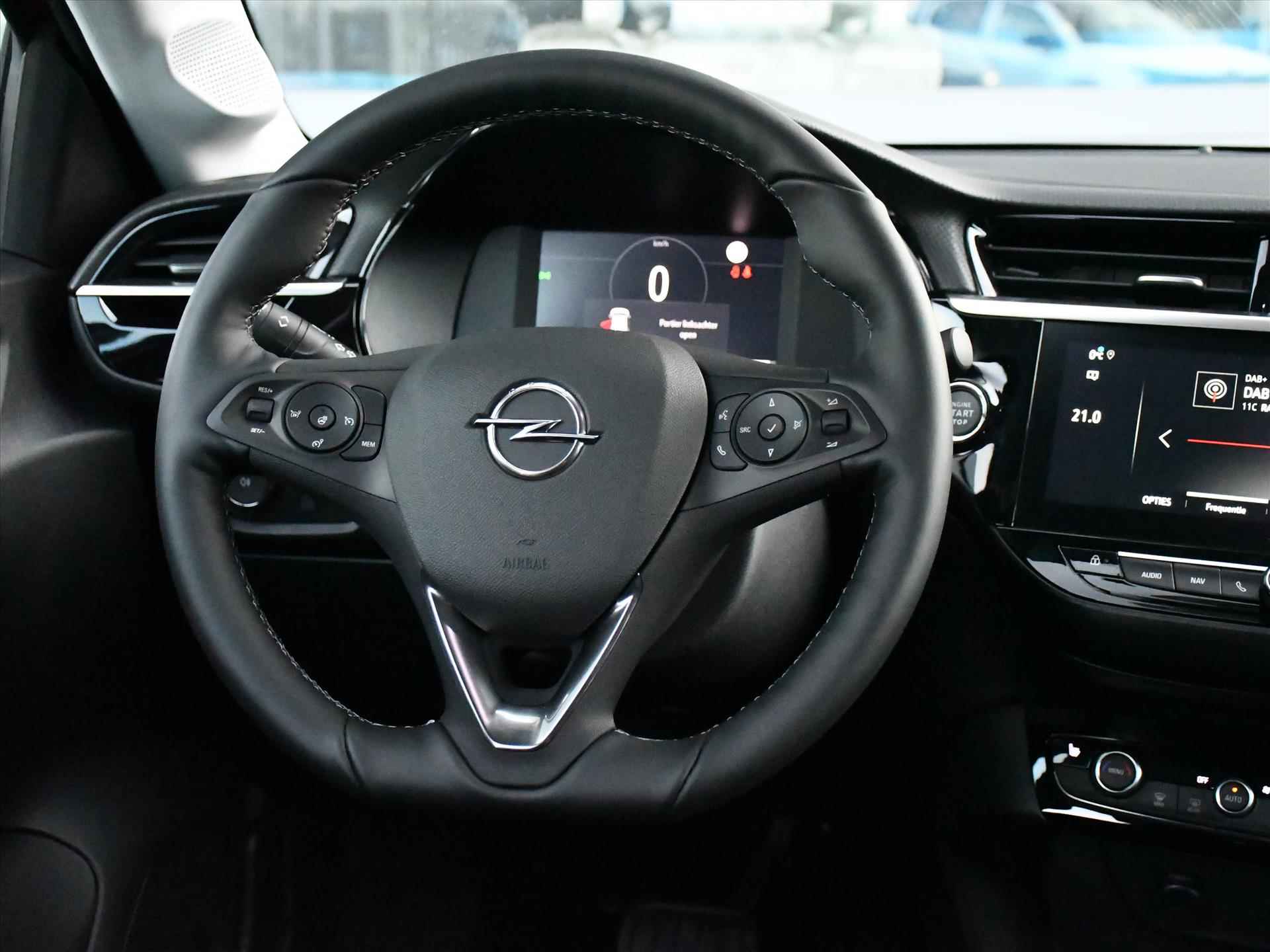 Opel Corsa Electric Elegance 50kWh 136pk Automaat PDC + CAM. | CRUISE.C | DAB | NAVI | APPLE-CARPLAY | 16''LM | USB - 12/33