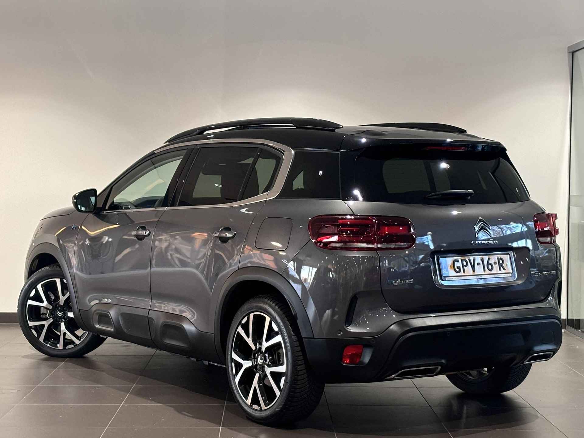 Citroën C5 Aircross SUV Shine Pack 1.6 PHEV Hybrid 225pk ë-EAT8 AUTOMAAT | TWO-TONE! | SCHUIF/KANTELDAK | 360° CAMERA | NAVI | LEDER | STOELVERW. | ADAPTIVE CRUISE | KEYLESS ENTRY | DAB+ - 8/78