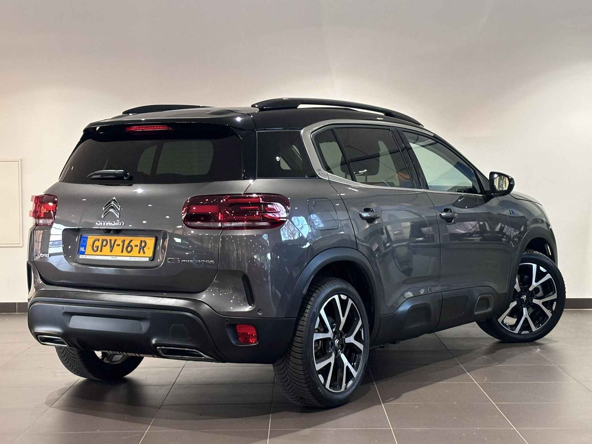 Citroën C5 Aircross SUV Shine Pack 1.6 PHEV Hybrid 225pk ë-EAT8 AUTOMAAT | TWO-TONE! | SCHUIF/KANTELDAK | 360° CAMERA | NAVI | LEDER | STOELVERW. | ADAPTIVE CRUISE | KEYLESS ENTRY | DAB+ - 9/78