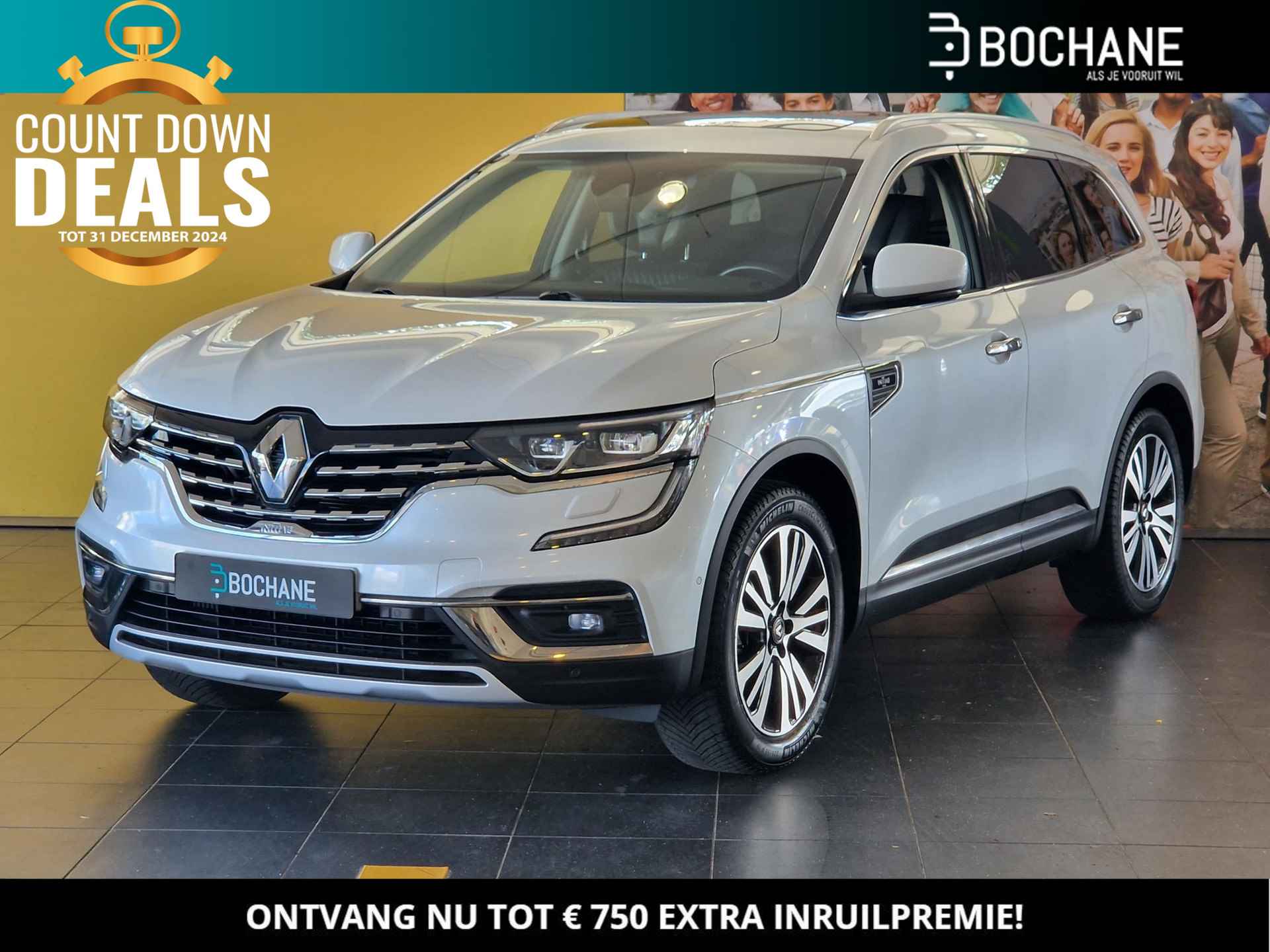 Renault Koleos 1.3 TCe 160 EDC Initiale Paris | Panoramadak | Trekhaak | Camera | Leder | - 1/28