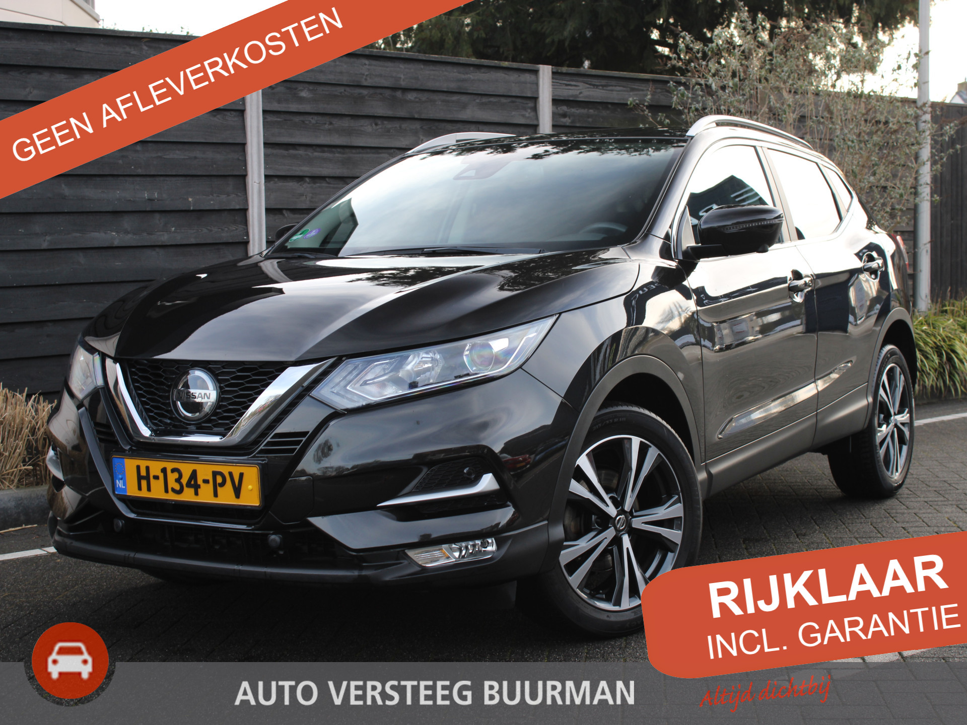 Nissan QASHQAI 1.3 DIG-T 140PK N-Connecta Design Pack Navigatie, Camera 360, Trekhaak, Panoramadak, Lichtmetalen velgen, Cruise Control