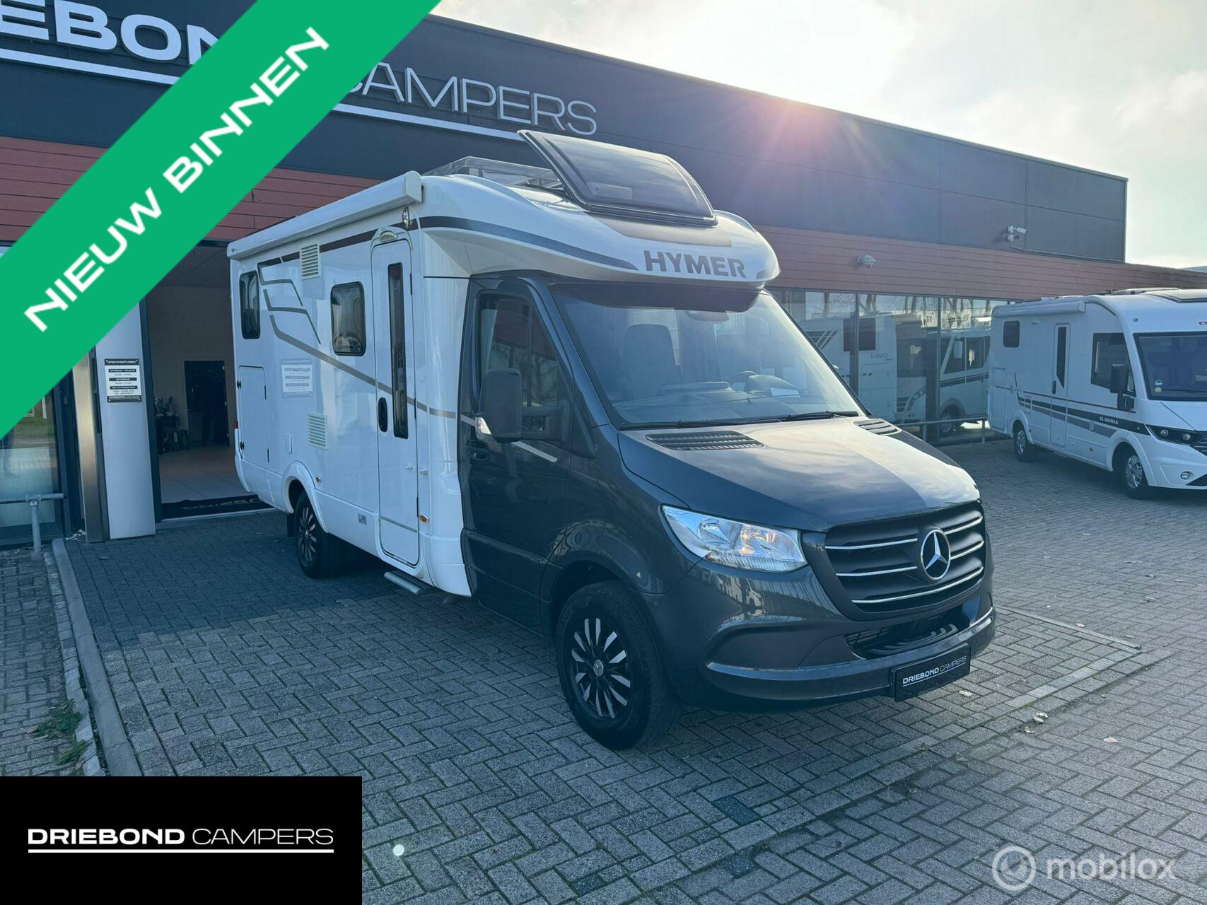 Hymer B580 MC 177PK Automaat Enkele Bedden 2X Airco Luifel