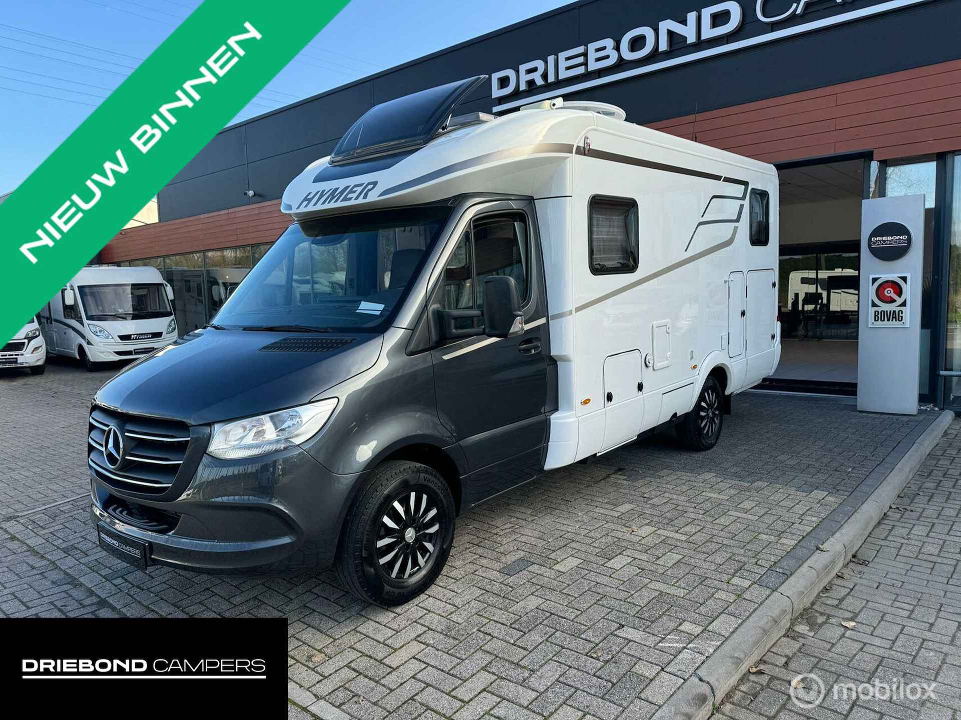 Hymer B580 MC 177PK Automaat Enkele Bedden 2X Airco Luifel - 3/32