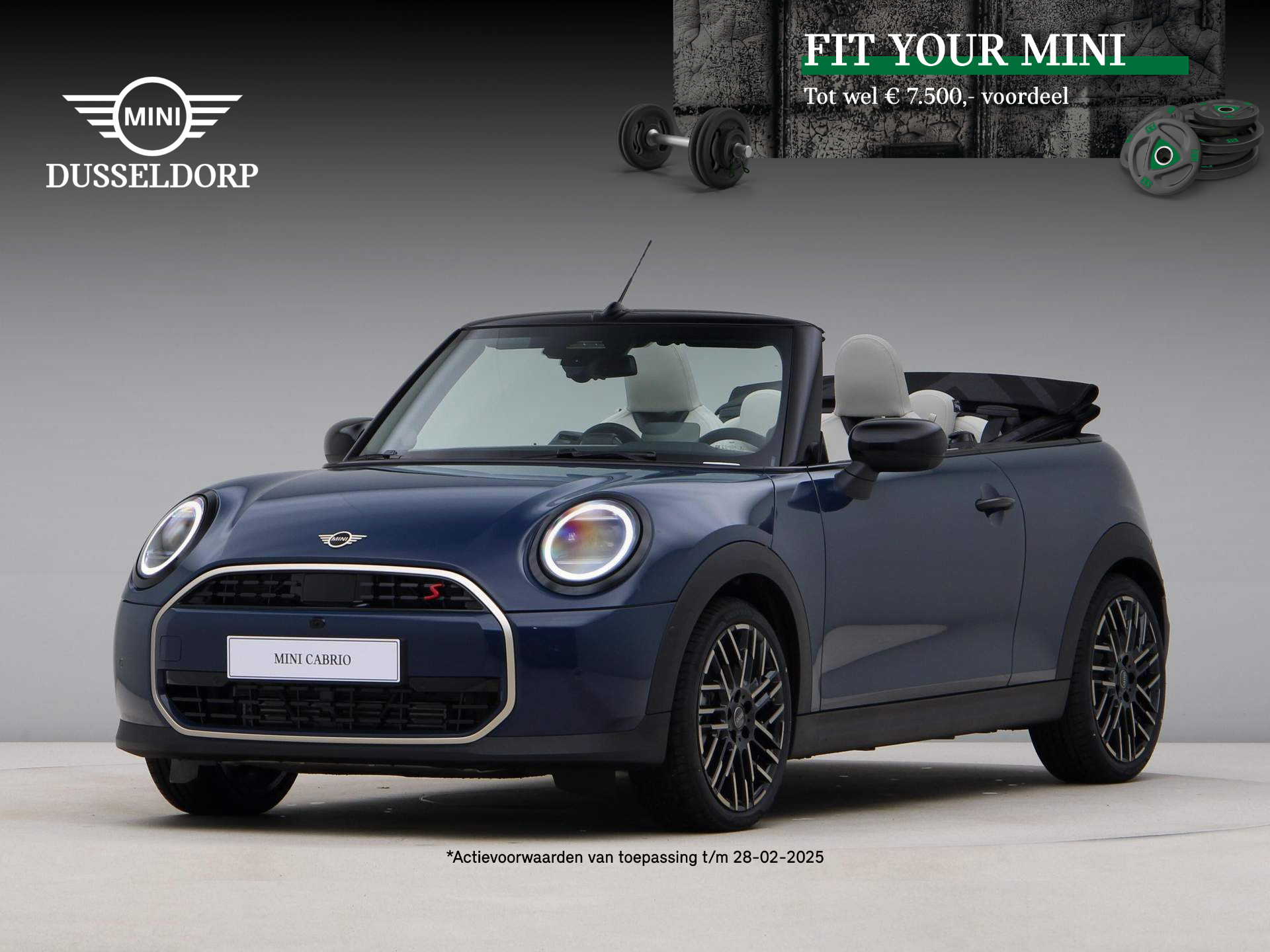 MINI Cooper Cabrio S Favoured Pakket XL PRIVATE LEASE EUR 895,- (48 mnd/10.000 km)