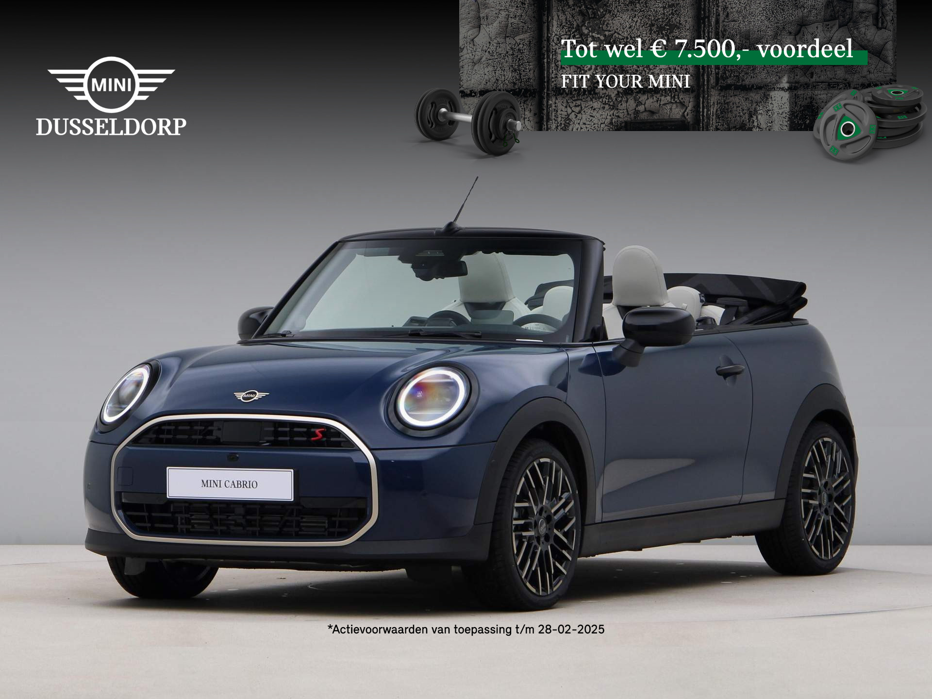 MINI Cooper Cabrio S Favoured Pakket XL PRIVATE LEASE EUR 895,- (48 mnd/10.000 km)