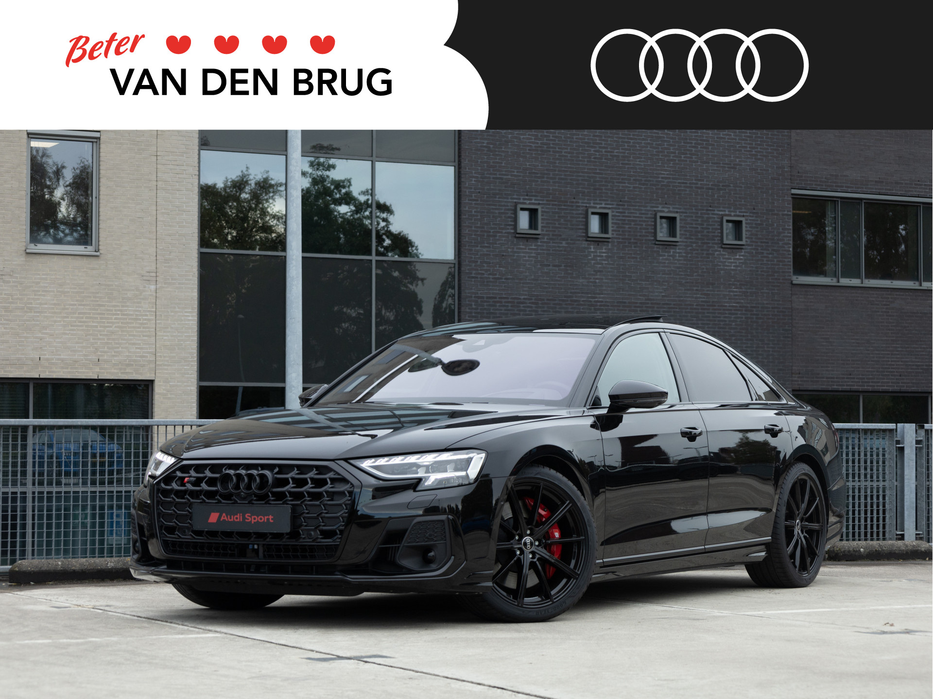 Audi S8 4.0 TFSI 571PK QUATTRO | B&O | Pano | TV | Vierwielsturing | Servo | Alcantara hemel | Head-up | Stoelventilatie-/massage v+a | Digital Matrix-LED