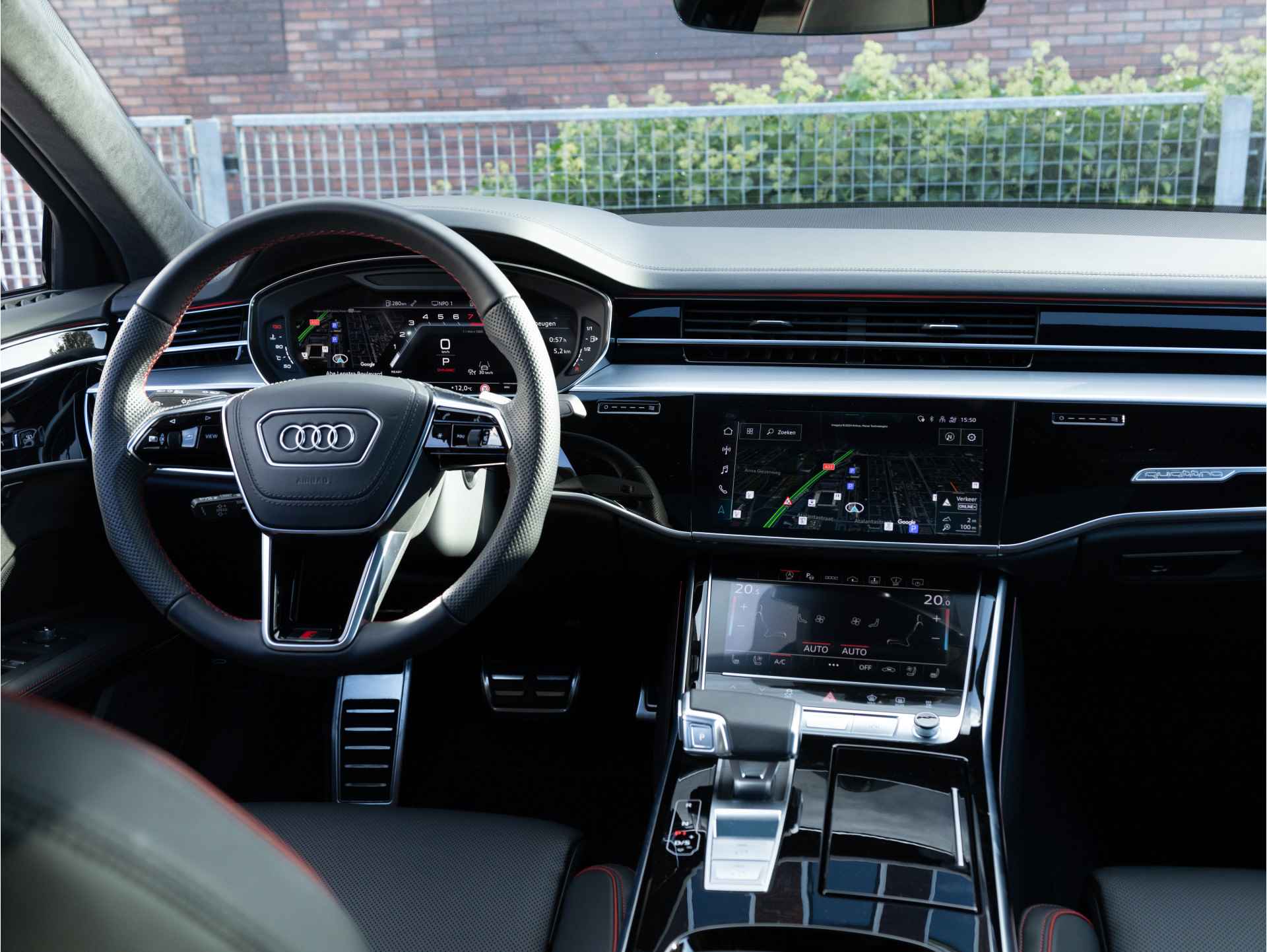 Audi S8 4.0 TFSI 571PK QUATTRO | B&O | Pano | TV | Vierwielsturing | Servo | Alcantara hemel | Head-up | Stoelventilatie-/massage v+a | Digital Matrix-LED - 84/108