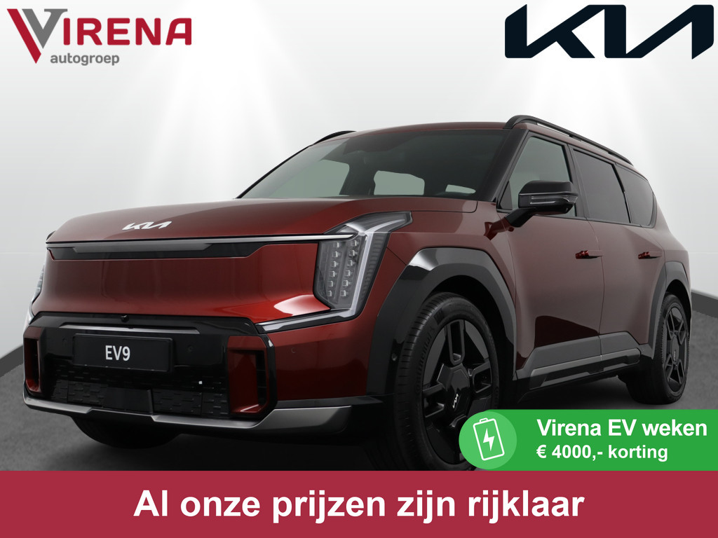 Kia EV9 Launch Edition GT-Line AWD 100 kWh - Navigatie - 7 persoons - Climate Control - Cruise Control - 7 jaar fabrieksgarantie