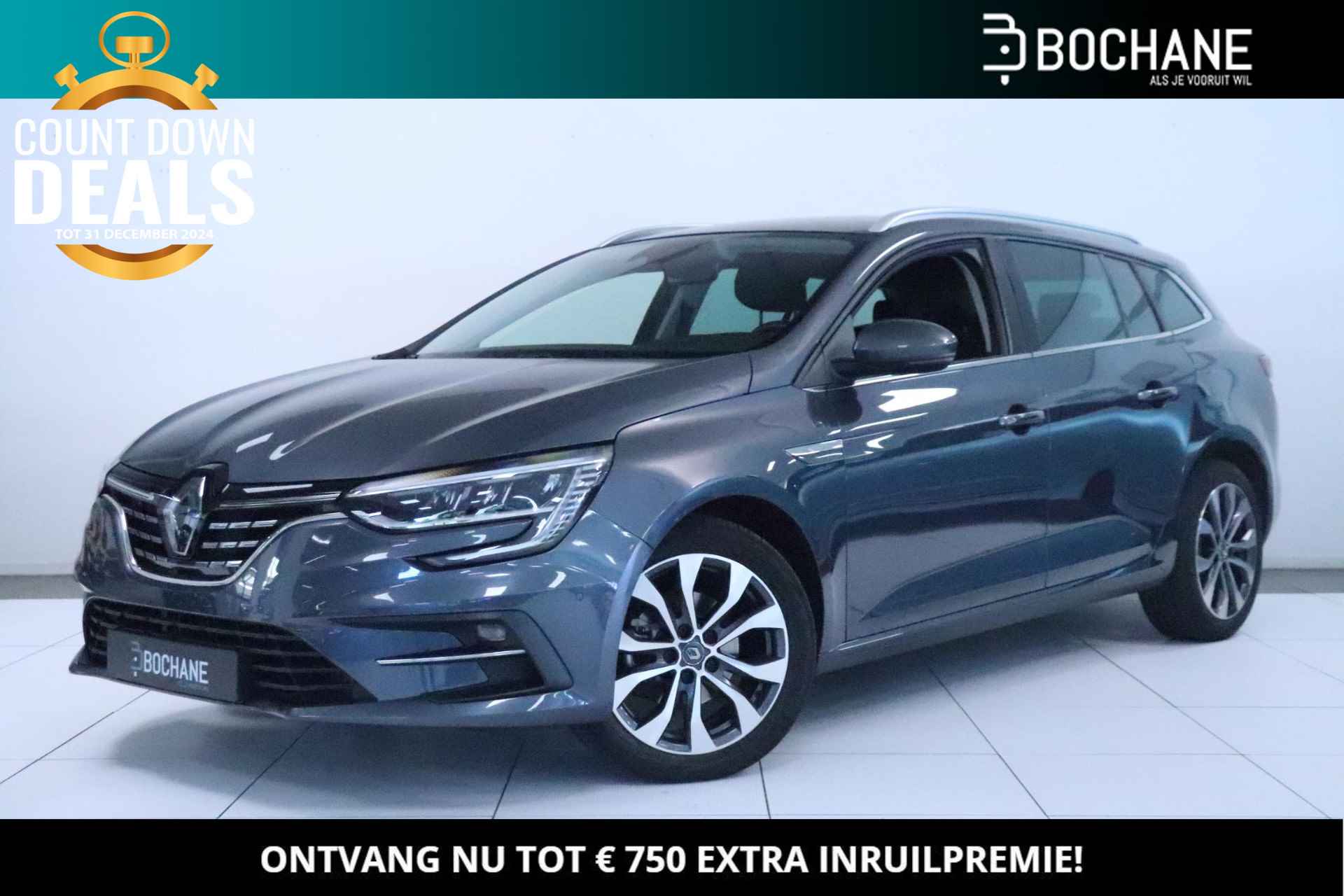 Renault Mégane Estate 1.3 TCe 140 EDC Techno Automaat | Achteruitrijcamera | Pack Winter | Parkeersensoren | - 1/32