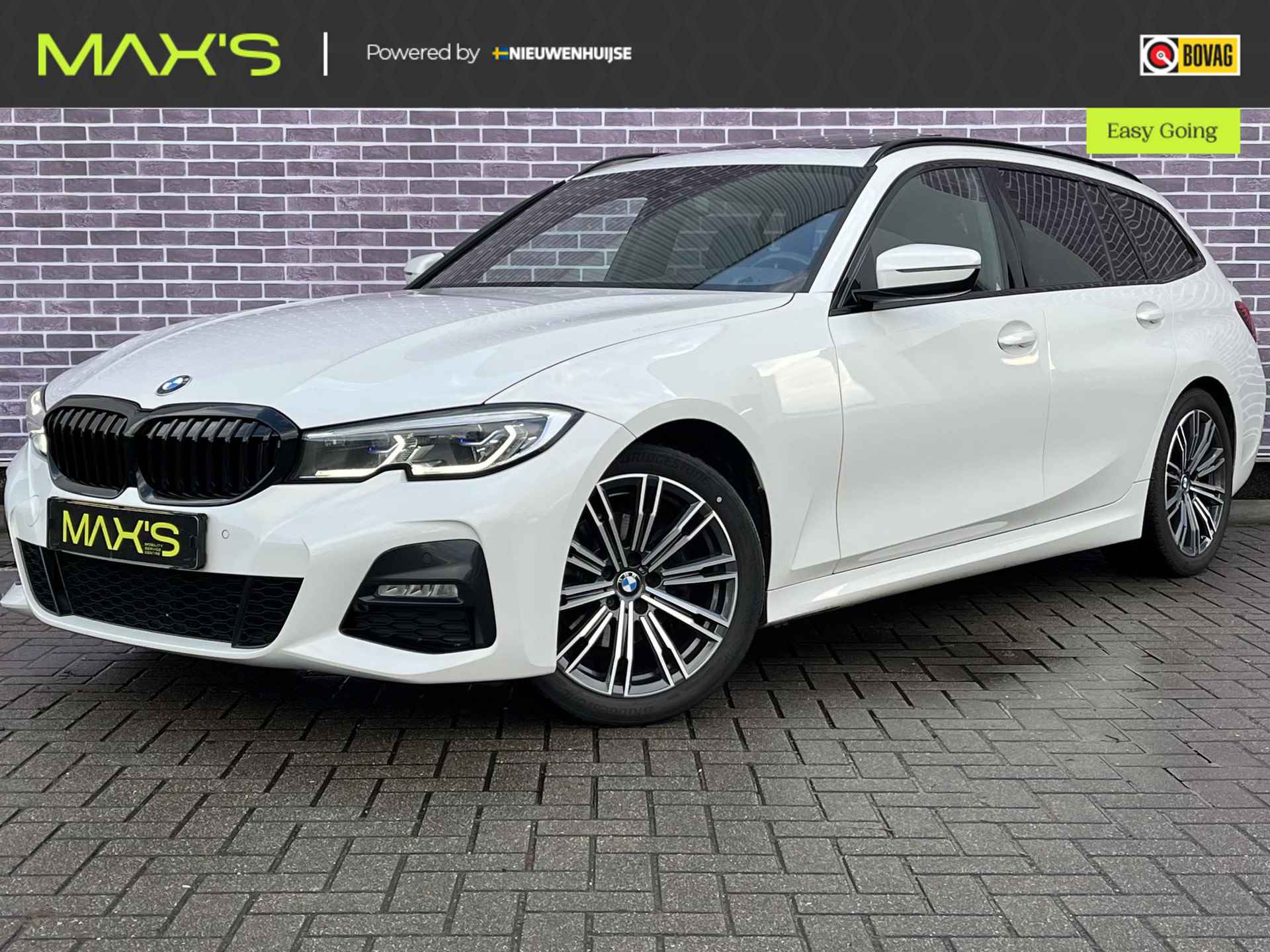 BMW 3-serie Touring 320i High Executive | M-Sport |  Laser Licht | Panoramadak | Head Up | Adaptive Onderstel | Cruise Control | Navivagtie | Apple Carplay & Android Auto | Volledig Dealer Onderhouden | PDC | - 1/41