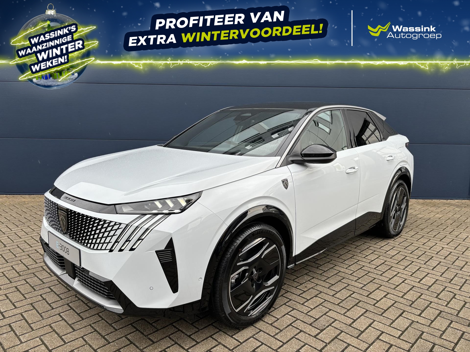 PEUGEOT 3008 EV 73 kWh 210pk GT | Navigatie | Parkeercamera 360 | Leder | Massagestoelen | Parkeersensoren | LED |