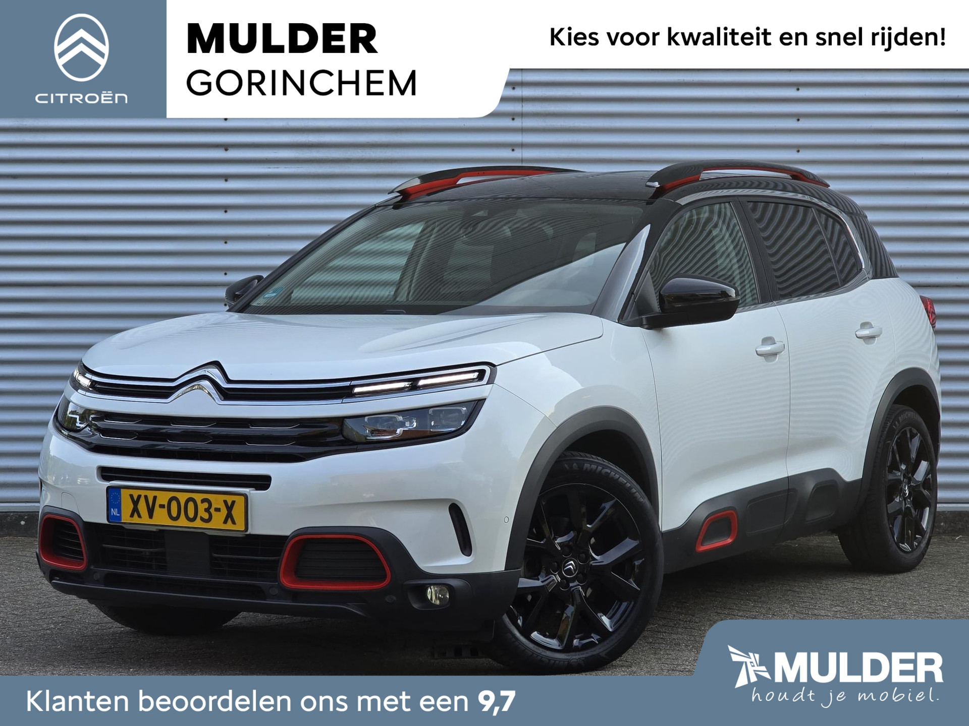 Citroën C5 Aircross SUV Shine 1.6 PureTech 180pk EAT8 AUTOMAAT | NAVI | TWO-TONE! | CAMERA | TREKHAAK | LM-velgen |