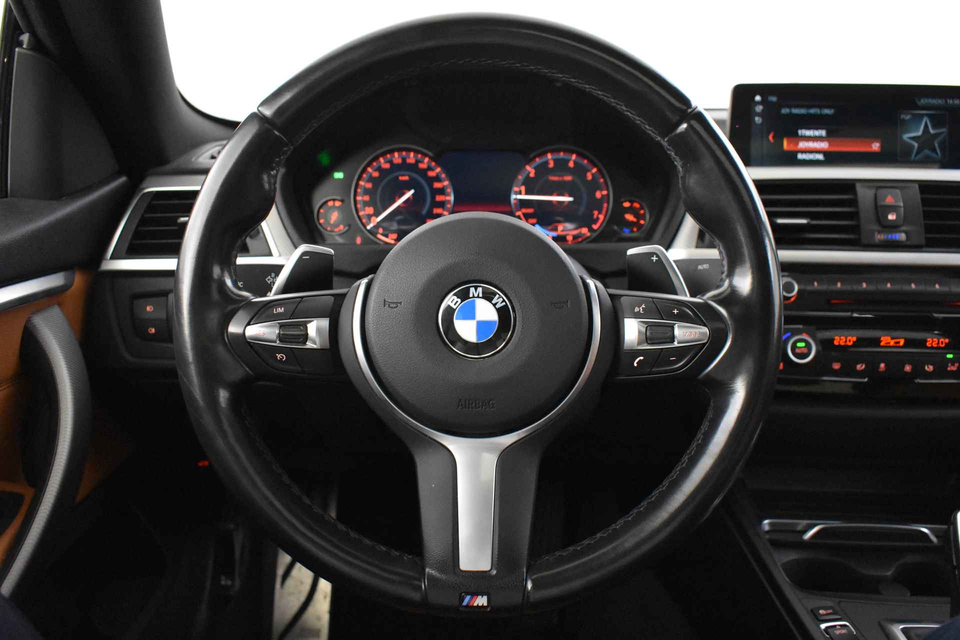 BMW 4 Serie Gran Coupé 420i High Executive M Sport Automaat / Schuif-kanteldak / Achteruitrijcamera / Sportstoelen / LED / M Sportonderstel / Comfort Access / Park Assistant / Leder - 37/59