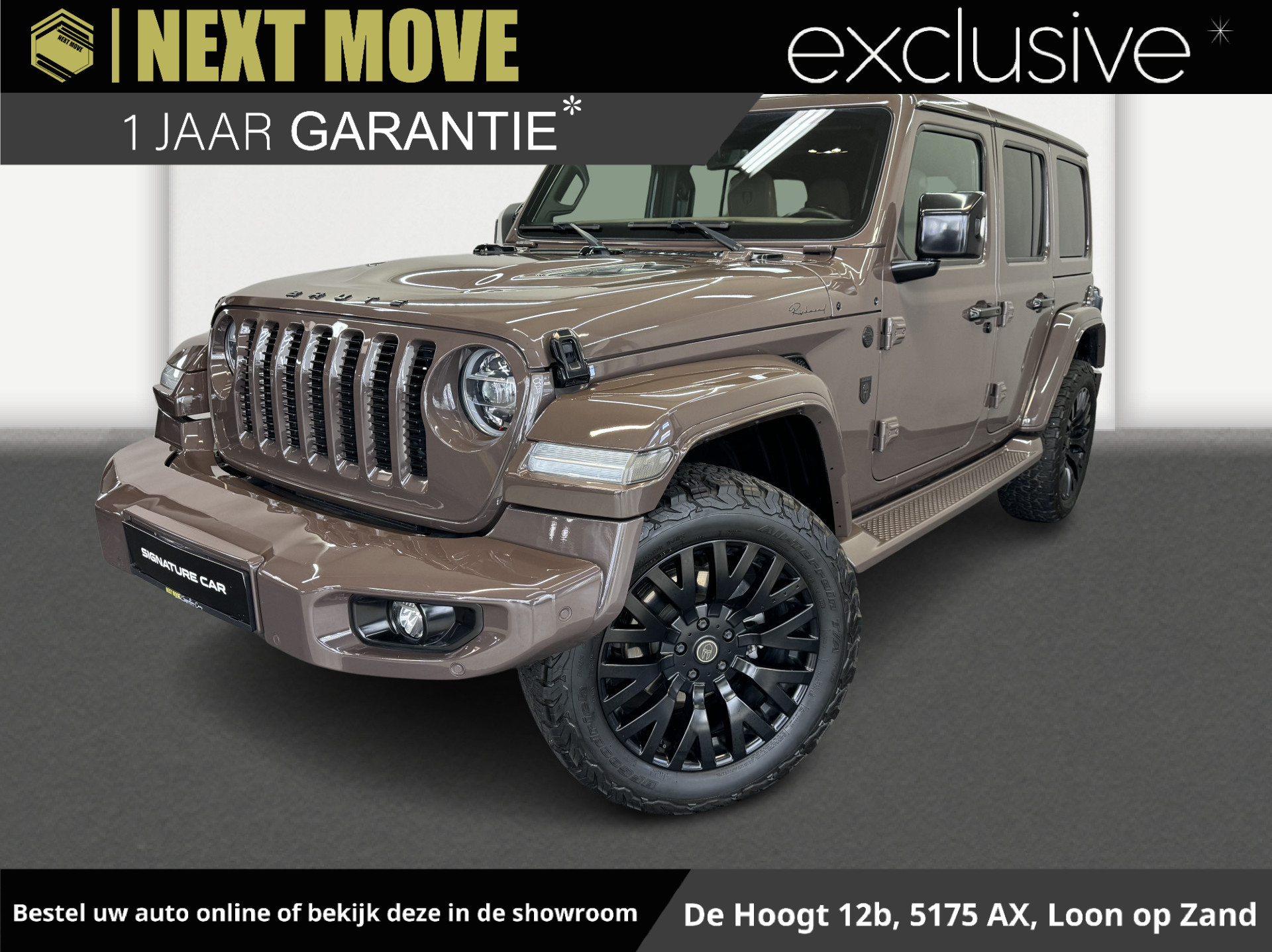 Jeep Wrangler Unlimited Brute 2.0T Sahara✅BRUTE Richmond✅UNIEK✅Stoelverwarming✅Stuurverwarming✅Open Dak✅Cruise Control✅