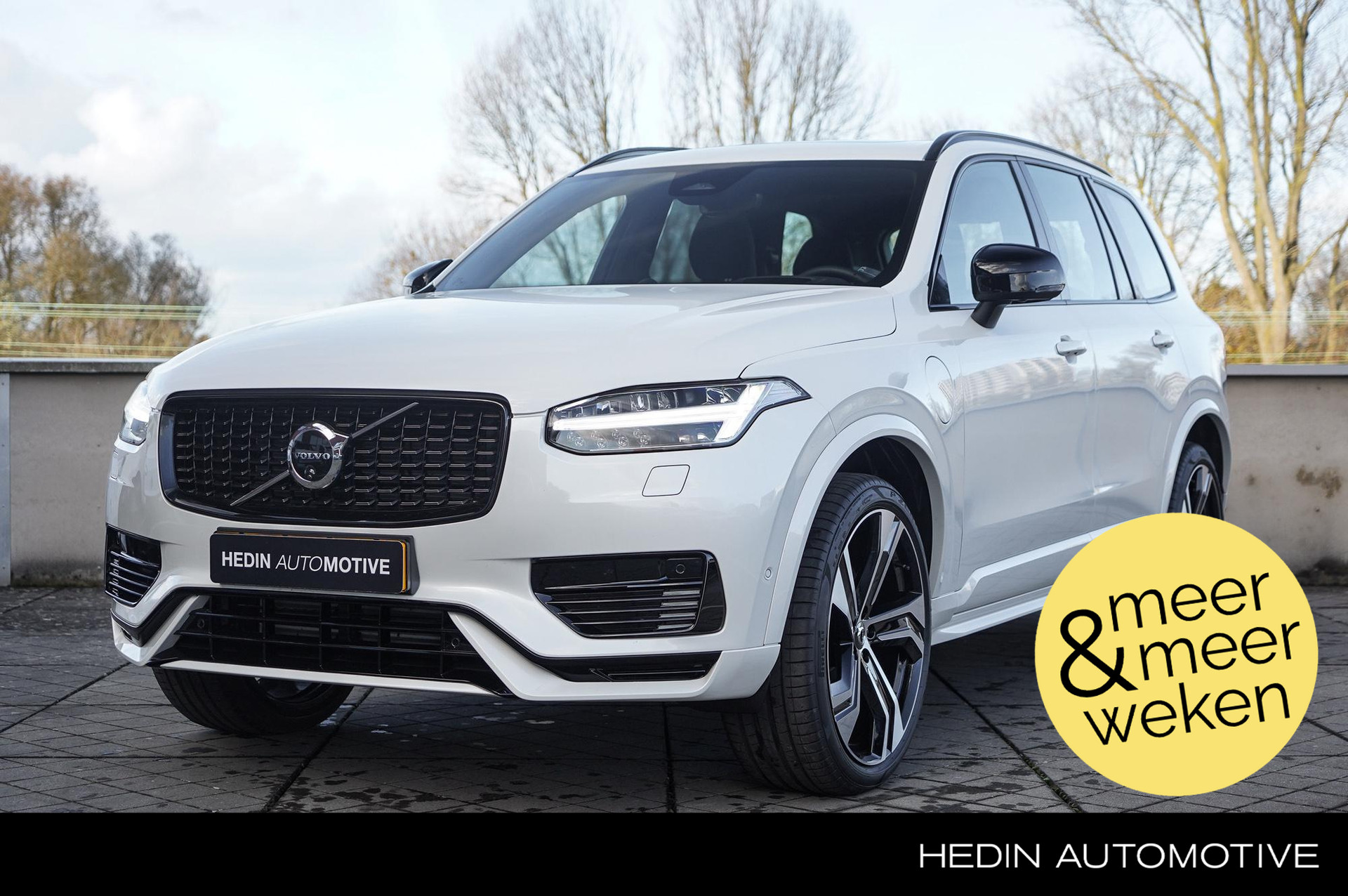 Volvo XC90 2.0 T8 Recharge AWD Ultimate Dark | Long Range Accu | Luchtvering | 7- zitplaatsen | Trekhaak | Panoramadak | 360 Camera | Bowers & Wilkins | Alcantara hemelbekleding