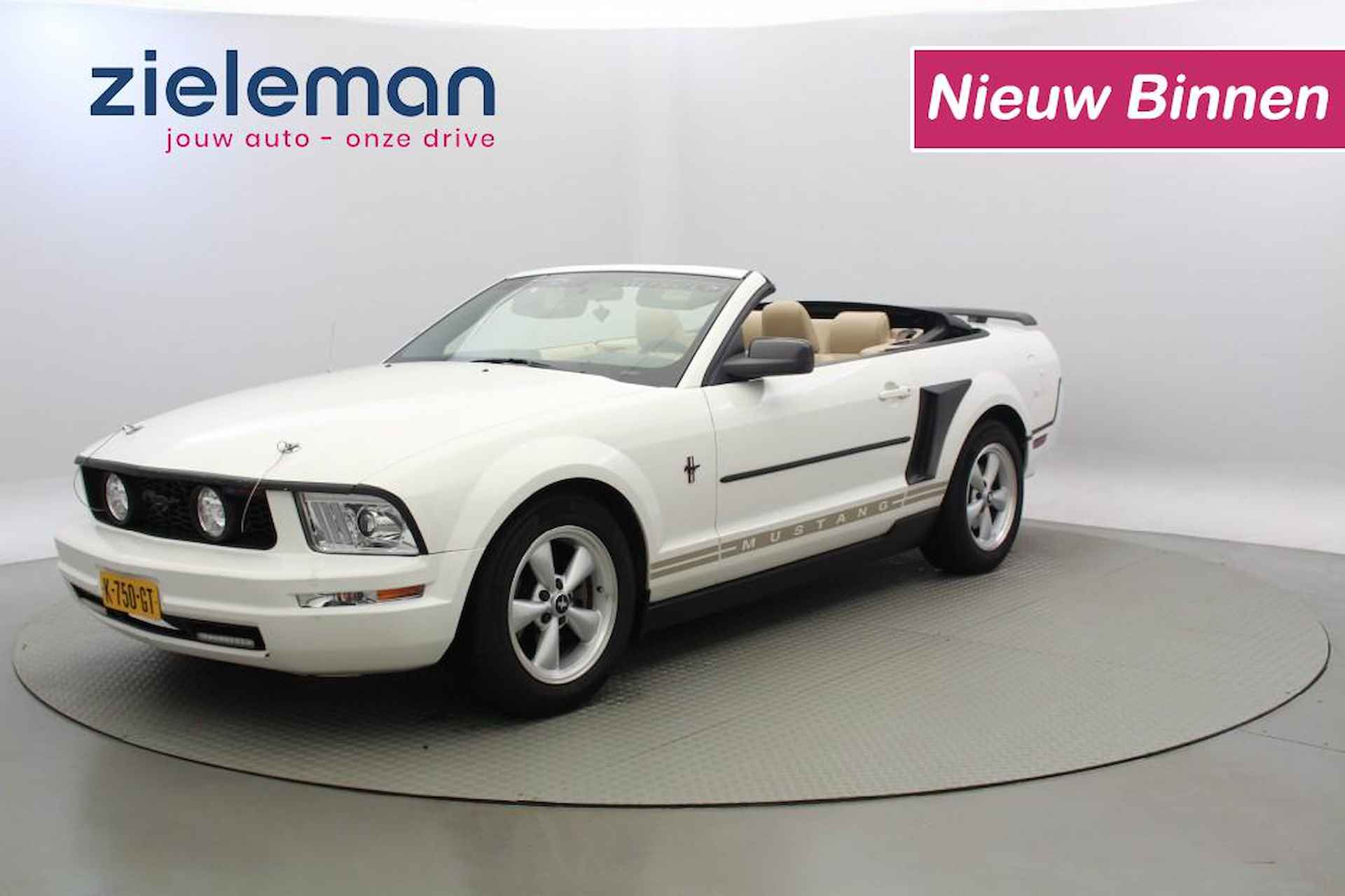FORD Mustang 4.0 V6 Convertible Cabriolet Automaat - Leer - 1/23