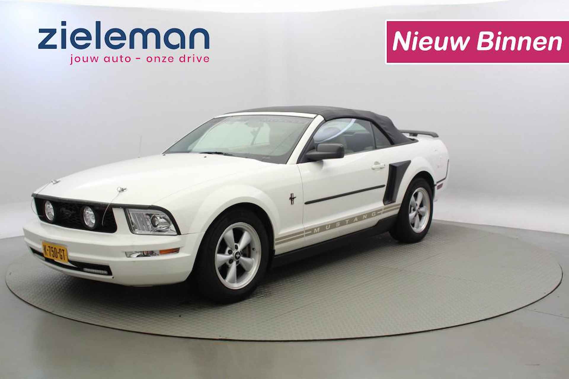 FORD Mustang 4.0 V6 Convertible Cabriolet Automaat - Leer - 4/23