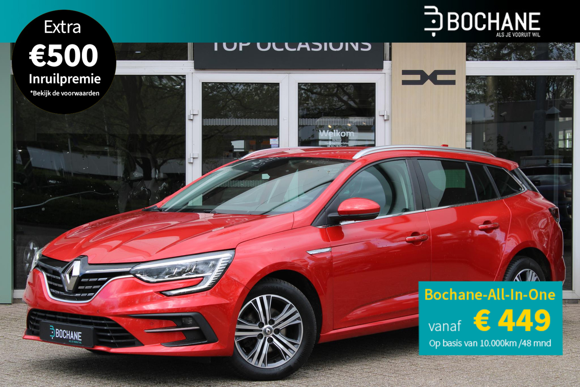 Renault Mégane Estate 1.3 TCe 140 EDC Intens | All-Season banden | Trekhaak