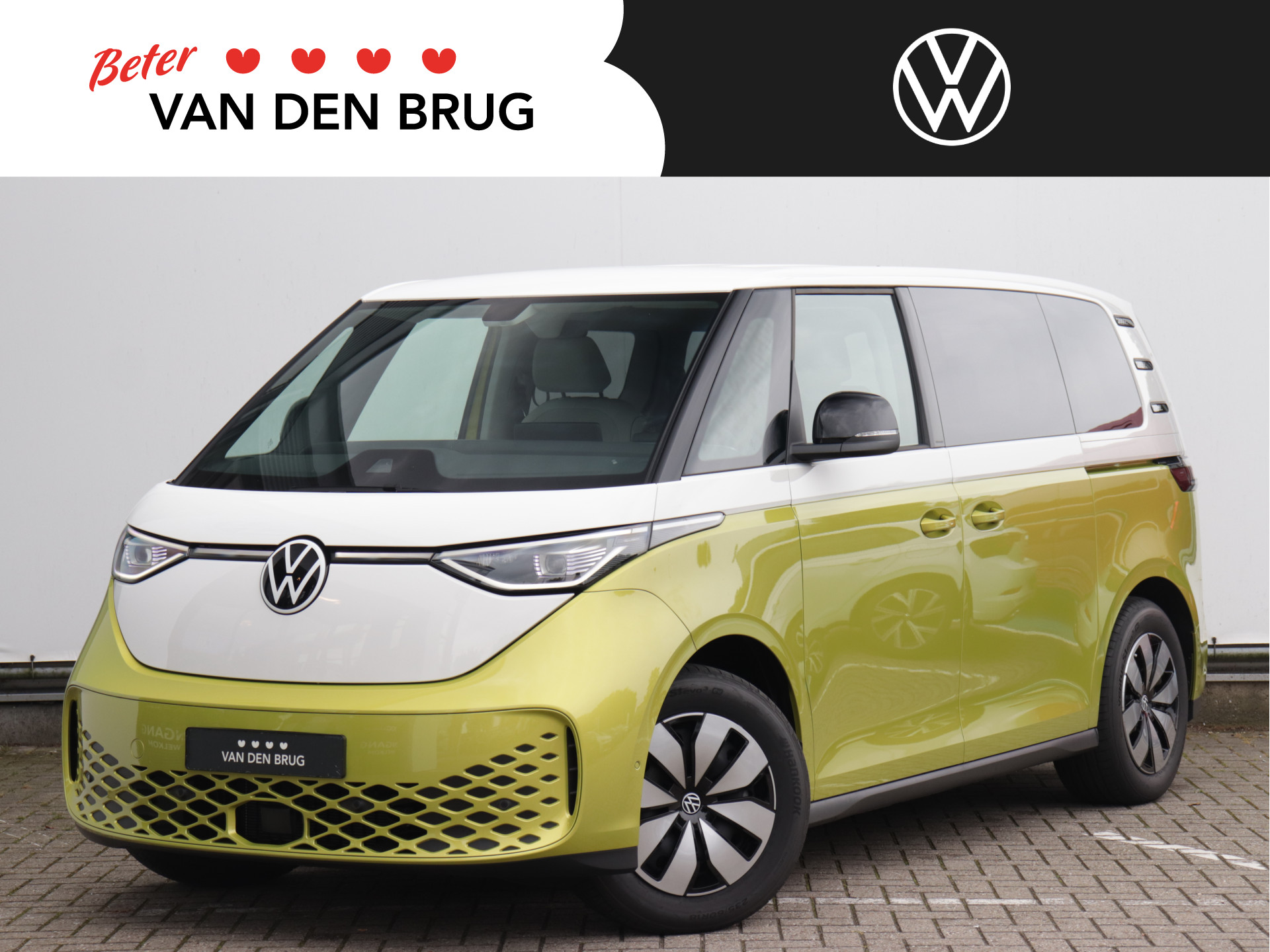 Volkswagen ID. Buzz Pro 77kWh | Origineel Two-tone | Camera | ArtVelours interieur | Elektrische klep | Navi 'Pro' | Keyless | LED Matrix | Verlengde fabrieksgarantie t/m 30-05-2029 of 150.000km