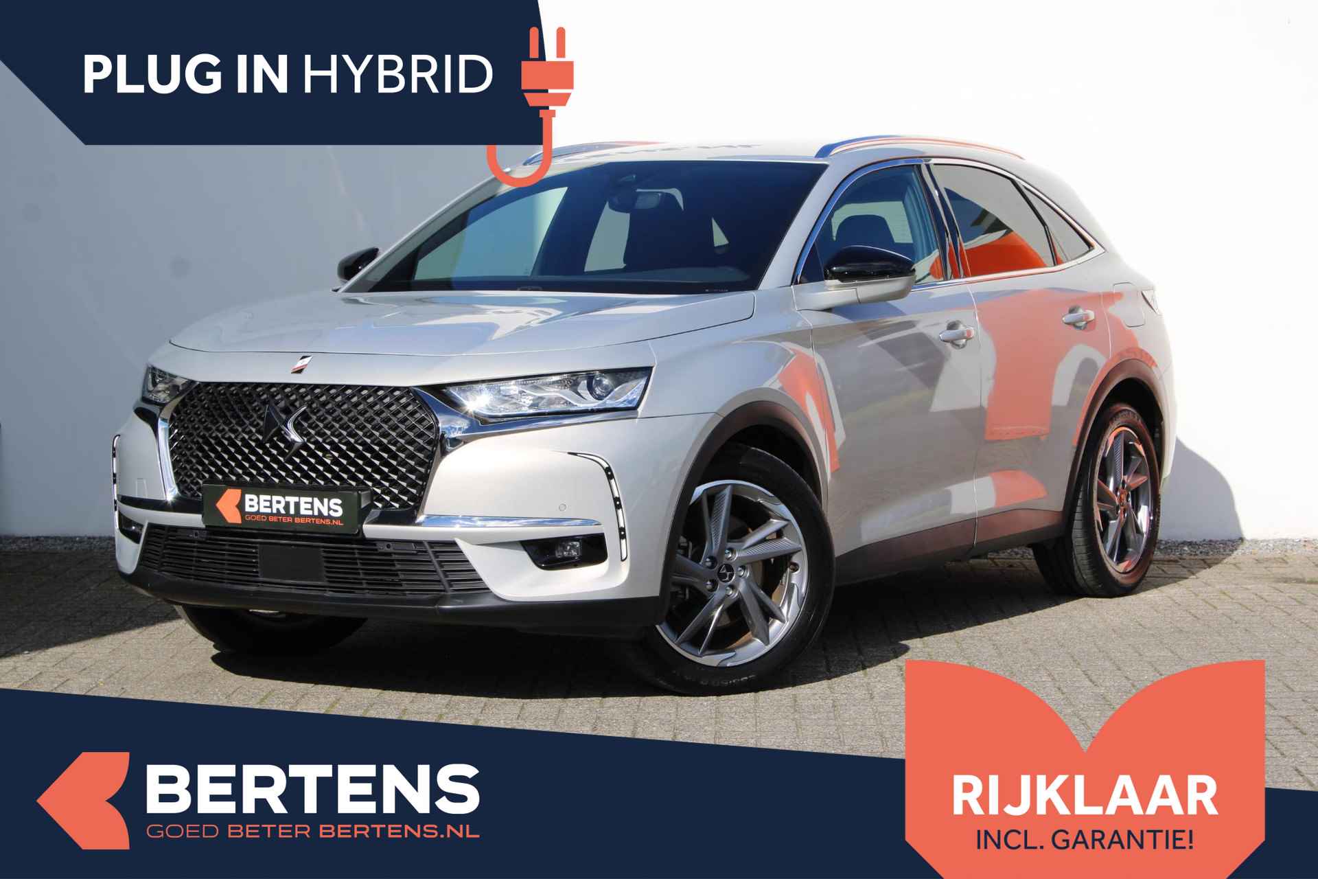 DS 7 Crossback E-Tense Bastille+ | Navi | Parkeercamera | Apple Carplay - 1/25