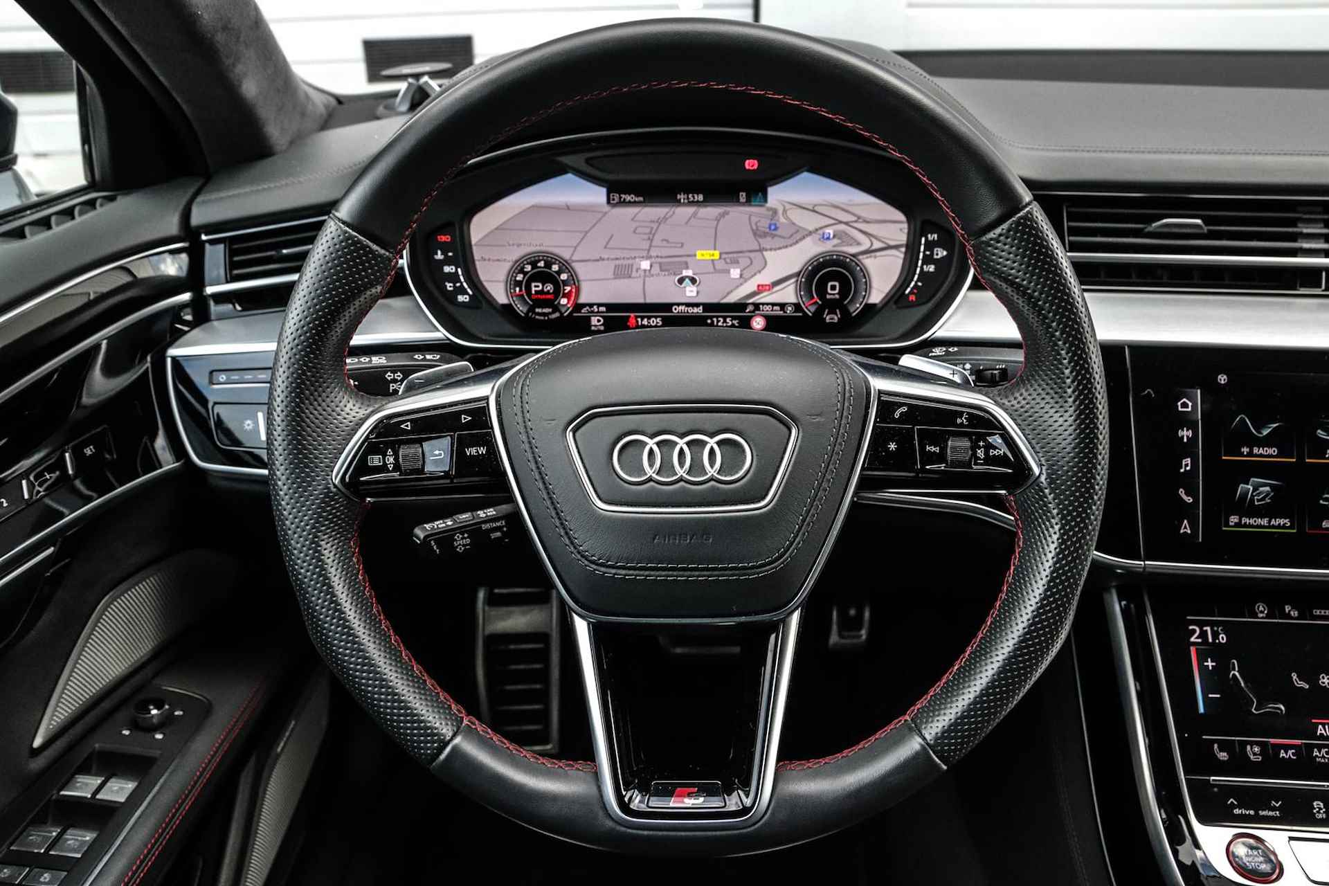 Audi S8 4.0 TFSI 571pk Quattro | B&O Advanced | Exclusive Interieur | Standkachel - 64/71