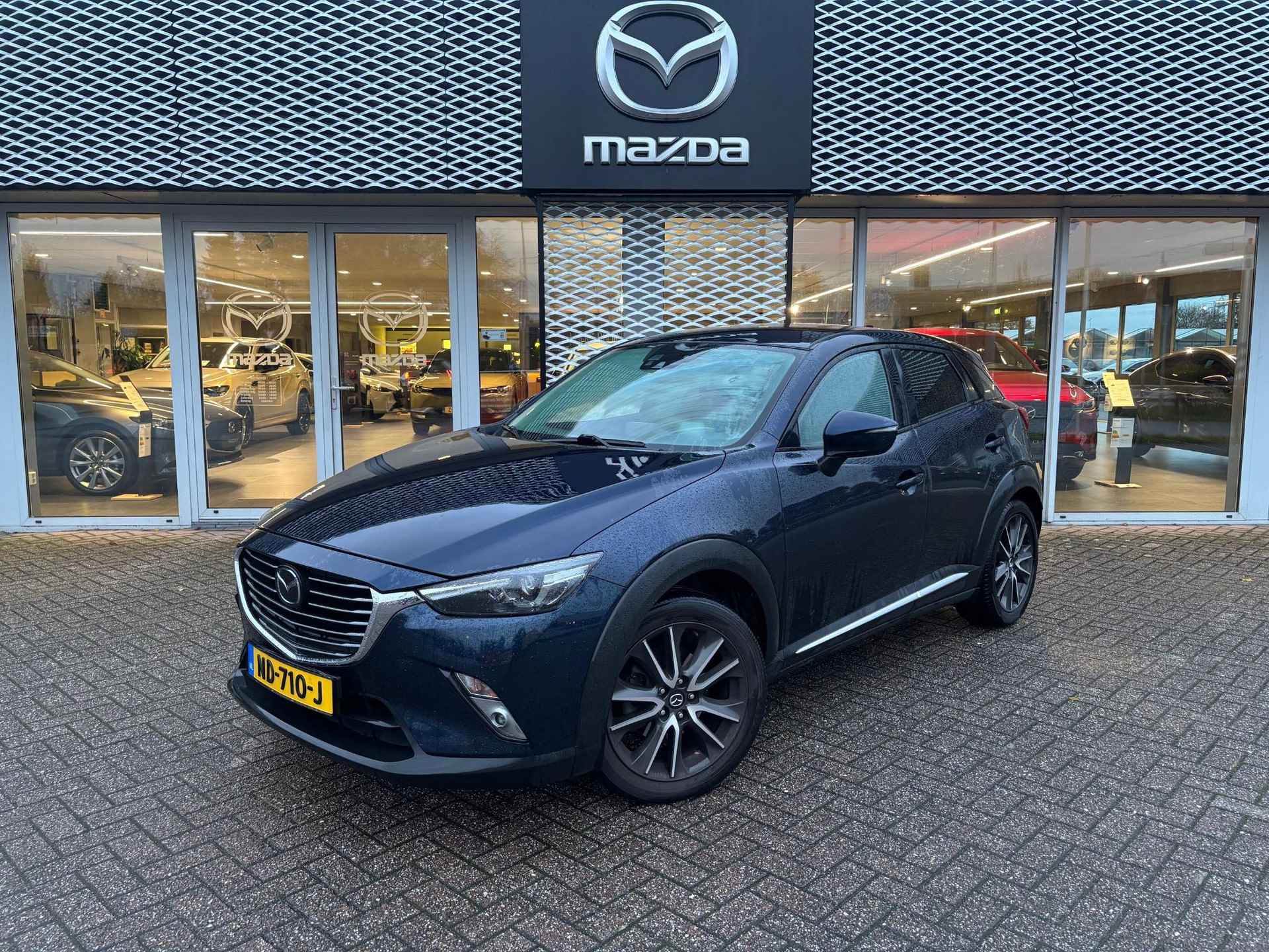 Mazda CX-3 2.0 SkyActiv-G 120 GT-M TREKHAAK | 4-SEIZOENSBANDEN | 100% ONDERHOUDEN | RADAR CRUISECONTROL | - 2/6