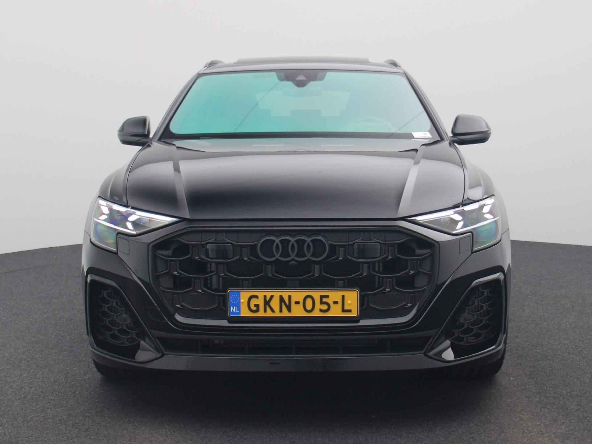 Audi Q8 60 TFSI e quattro Pro Line S Competition | Leder | Schuifdak | B&O Audio | Head up display | Luchtvering | Rood Audi interieur | - 3/56