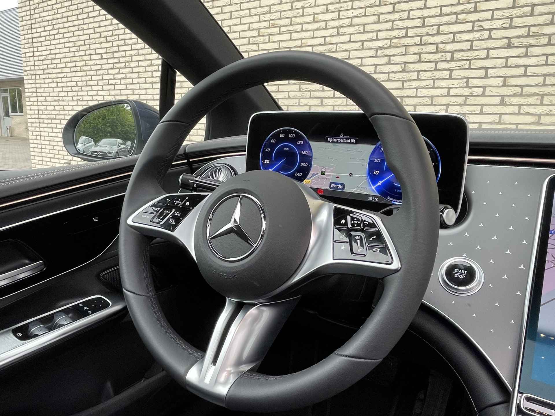 Mercedes-Benz EQE 300 Business Edition 89 kWh l Panoramadak l Sfeerverlichting l Apple Carplay l Stoelverwarming l - 15/24