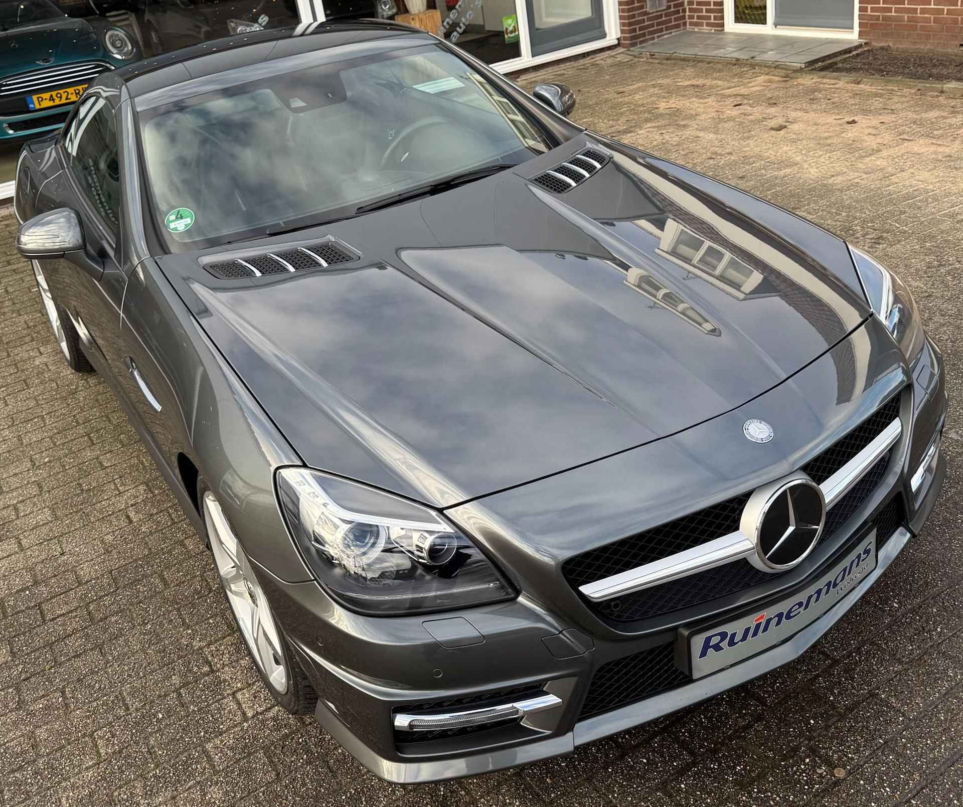 Mercedes-Benz SLK-klasse 350 V6 / AMG / Designo / ILS / KEY LESS / DISTRONIC - 57/95