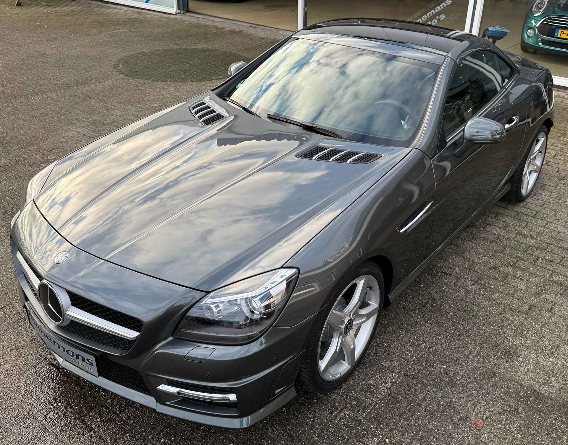 Mercedes-Benz SLK-klasse 350 V6 / AMG / Designo / ILS / KEY LESS / DISTRONIC - 58/95