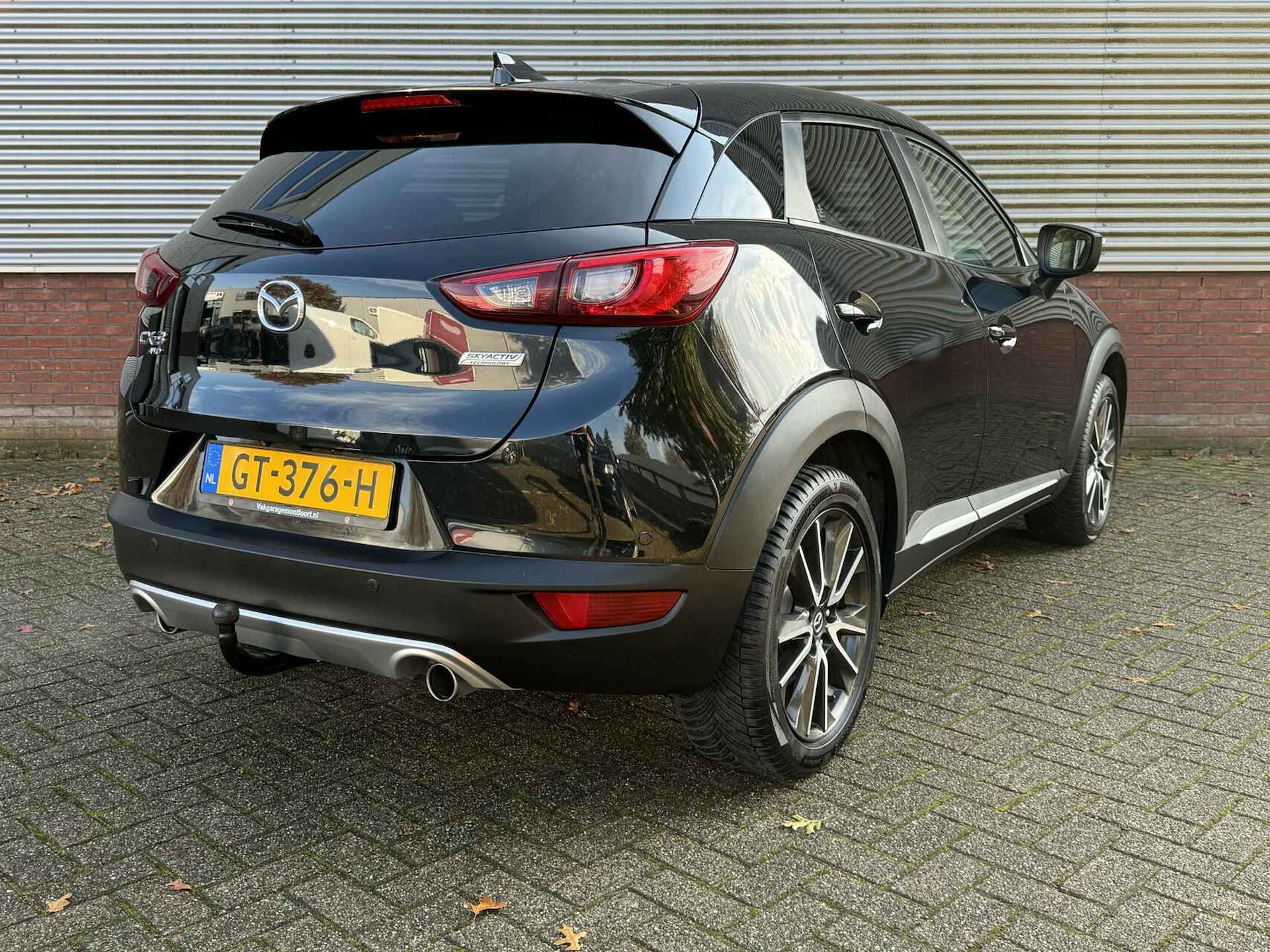 Mazda CX-3 2.0 SkyActiv-G 150 GT-M 4WD|Automaat|Leder|Trekhaak|Dode hoekdetectie|PDC v+a|Camera|Head-up display|Bose systeem|Keyless Start en Go - 9/43