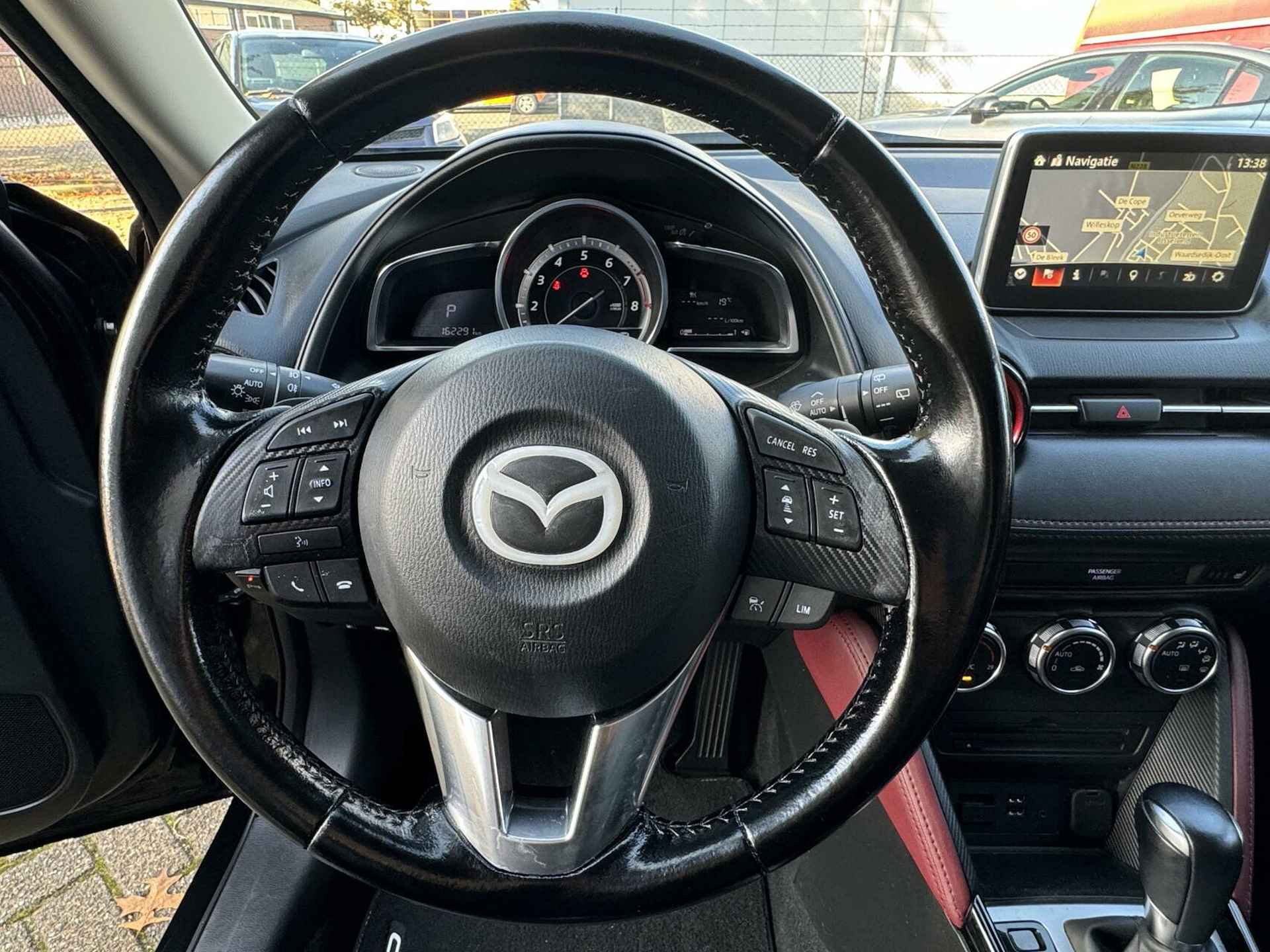 Mazda CX-3 2.0 SkyActiv-G 150 GT-M 4WD|Automaat|Leder|Trekhaak|Dode hoekdetectie|PDC v+a|Camera|Head-up display|Bose systeem|Keyless Start en Go - 22/43