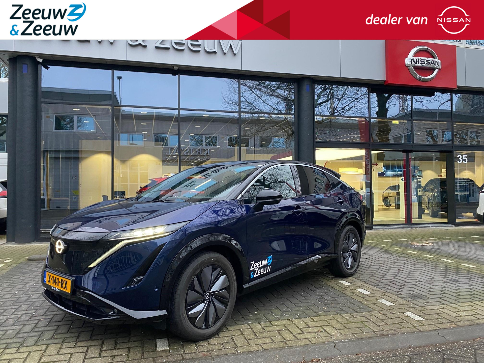 Nissan Ariya Evolve 91 kWh | Pro-Pilot | Leder alcantara interieur | Nissan Connect  | bij viaBOVAG.nl