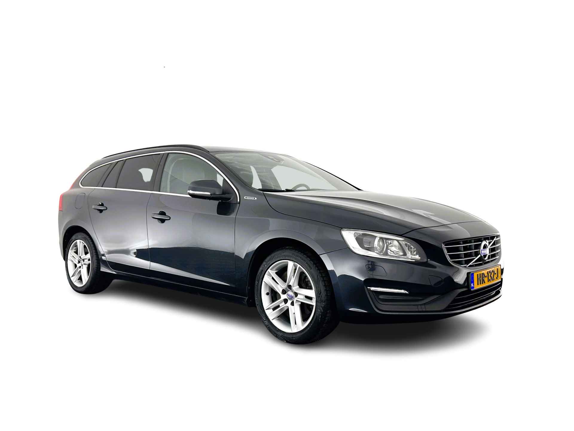 Volvo V60 2.4 D6 Twin Engine Summum AWD Aut. *FULL-LEATHER | XENON | NAVI-FULLMAP | MEMORY-PACK | COMFORT-SEATS | ECC | HEATED-SEATS | ENTERTAINMENT-PACK | PDC | CRUISE | TOWBAR  | 17''ALU*