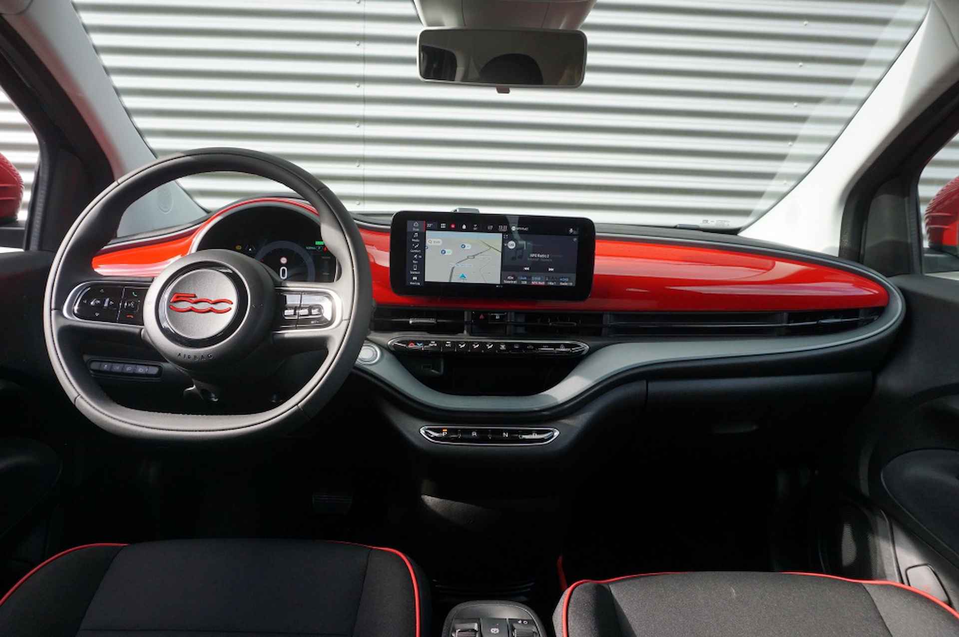 Fiat 500E RED 24 kWh AUTOMAAT CARPLAY | CRUISE | 16'LMV | CLIMA | 2K SUB! - 13/43
