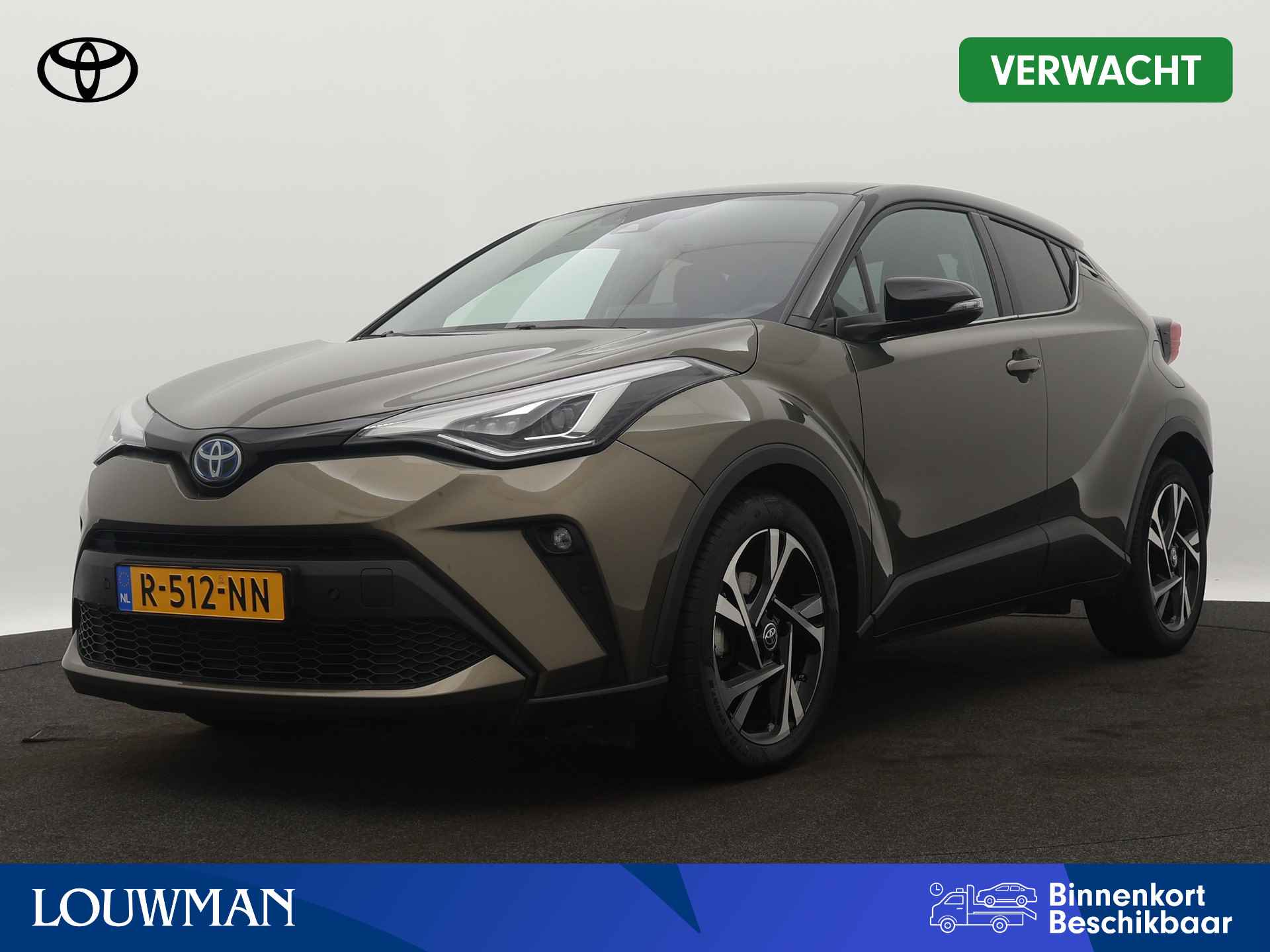 Toyota C-HR 1.8 Hybrid Style Premium | Stuur-/Stoelverwarming | Cloud Navigatie | Trekhaak | - 1/44