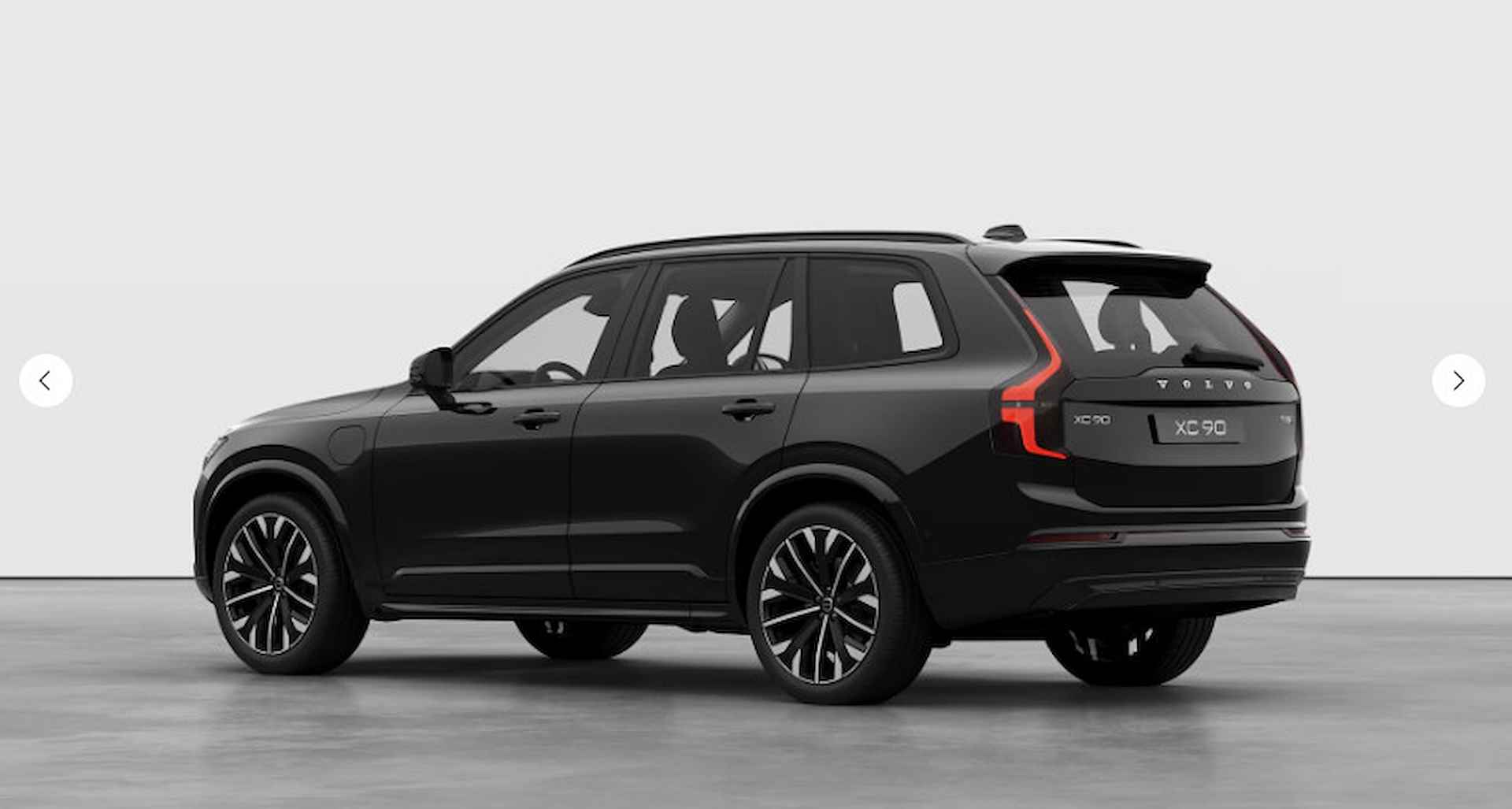 Volvo XC90 T8 455PK Automaat Plug-in hybrid AWD Ultra Dark Begin December in Showroom / Panoramisch schuif-kantel dak /  Head-up Display / 7-persoons / Stoelverwarming en ventilatie / Harman kardon audio / 360 camera / - 2/9