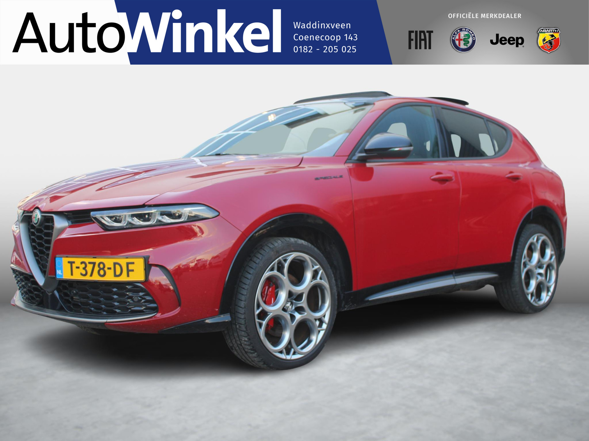 Alfa Romeo Tonale 1.3T PHEV Edizione Speciale | Clima | Navi | Adapt. Cruise | Winter Pack | Schuif/Kanteldak | 20" | Apple Carplay | Trekhaak afn. bij viaBOVAG.nl