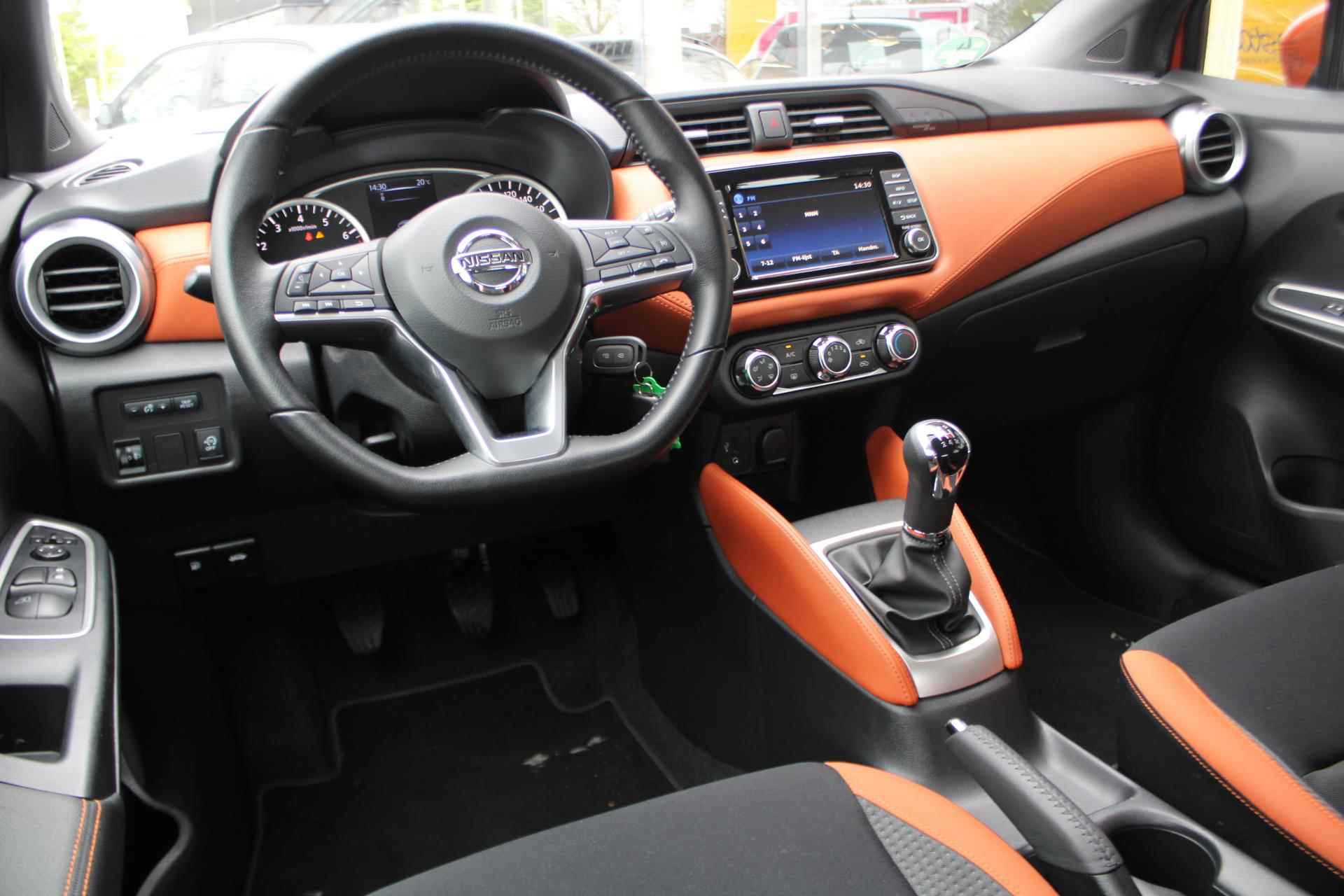 Nissan Micra IG-T 90 Acenta | 16 inch | Allseasonbanden  | Interior Pack Orange | Apple® Carplay & Android Auto | - 6/44